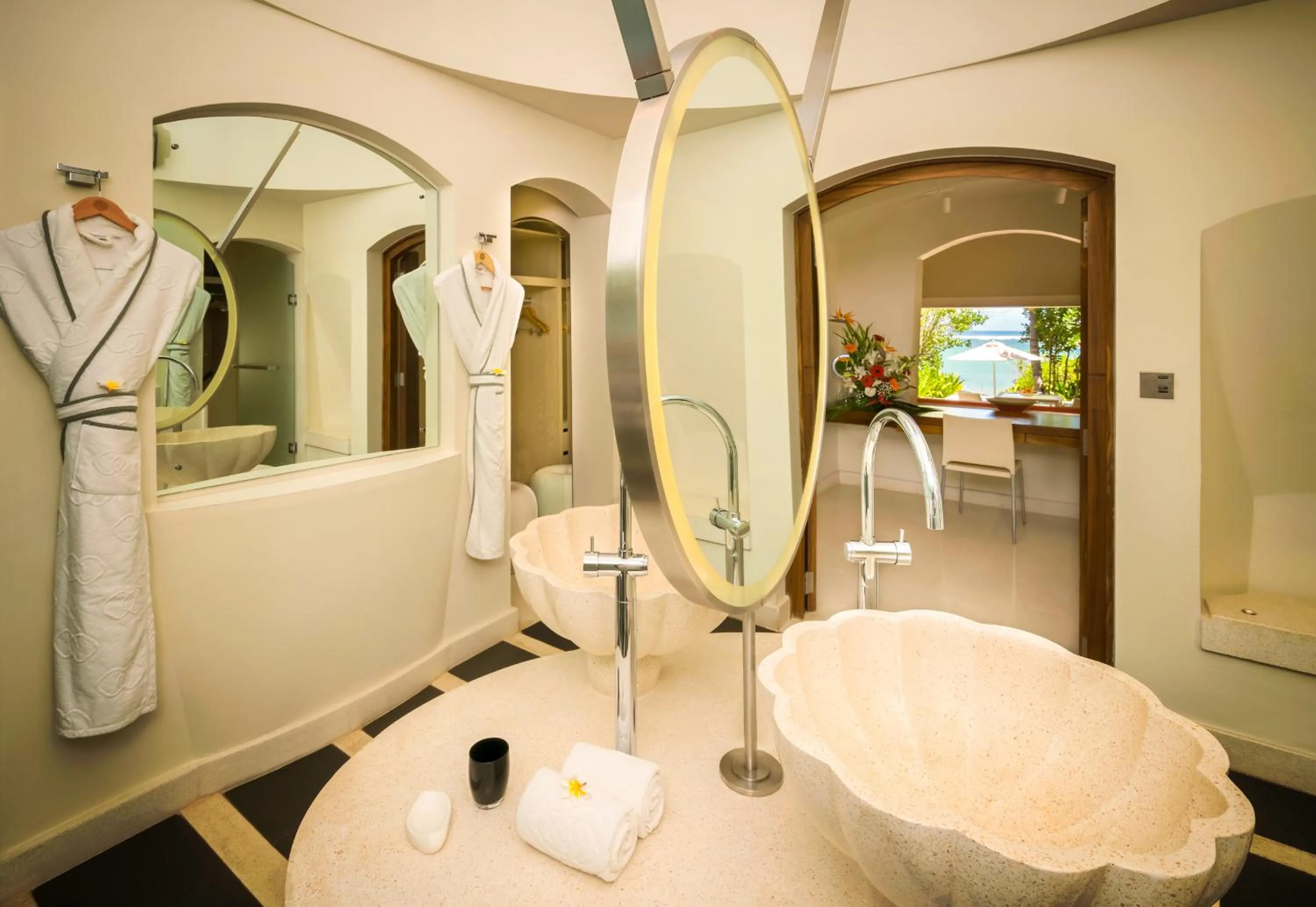 Bathroom in SO/ Sofitel Mauritius