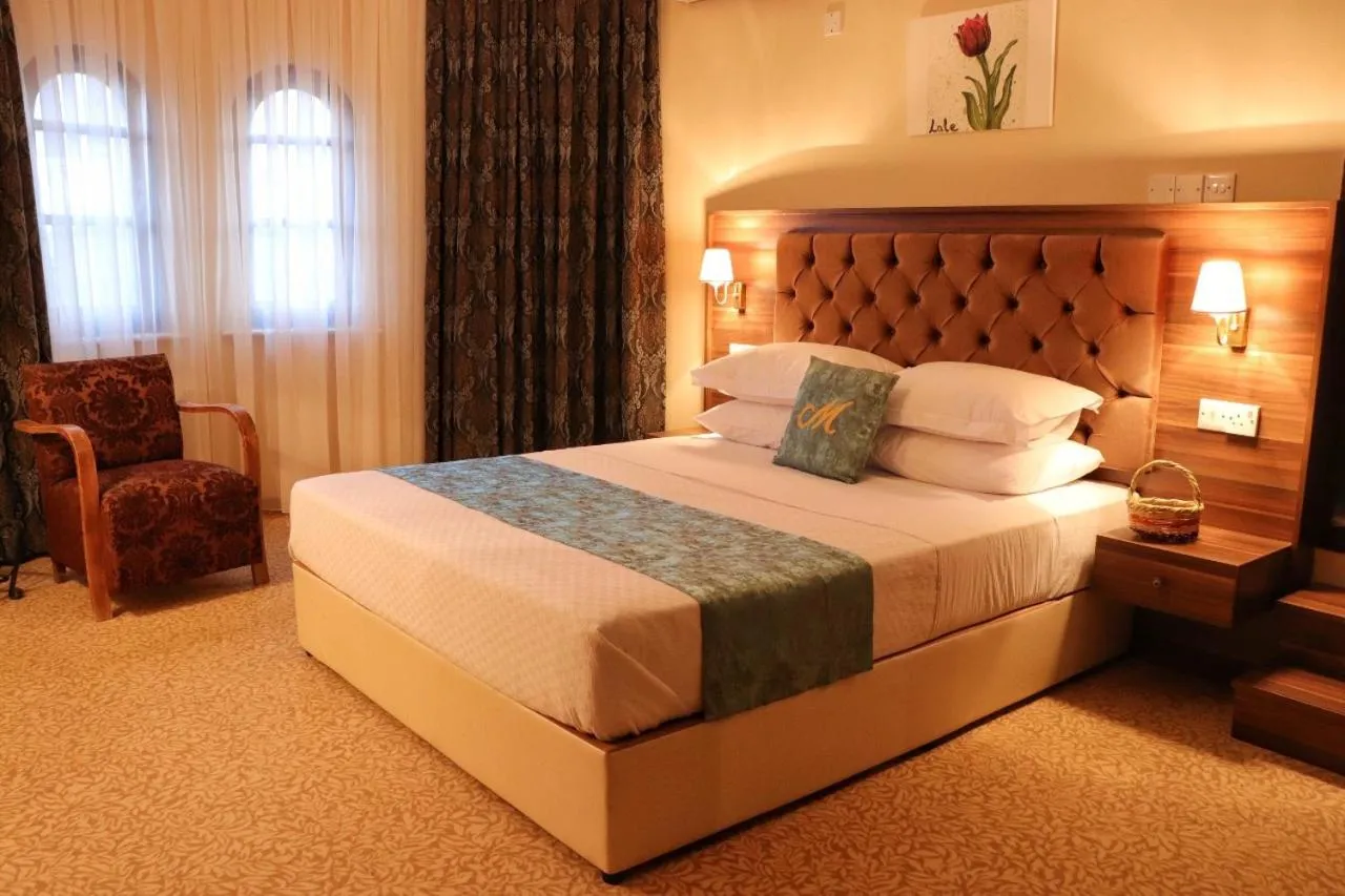 Bed in Meryem's Hotel