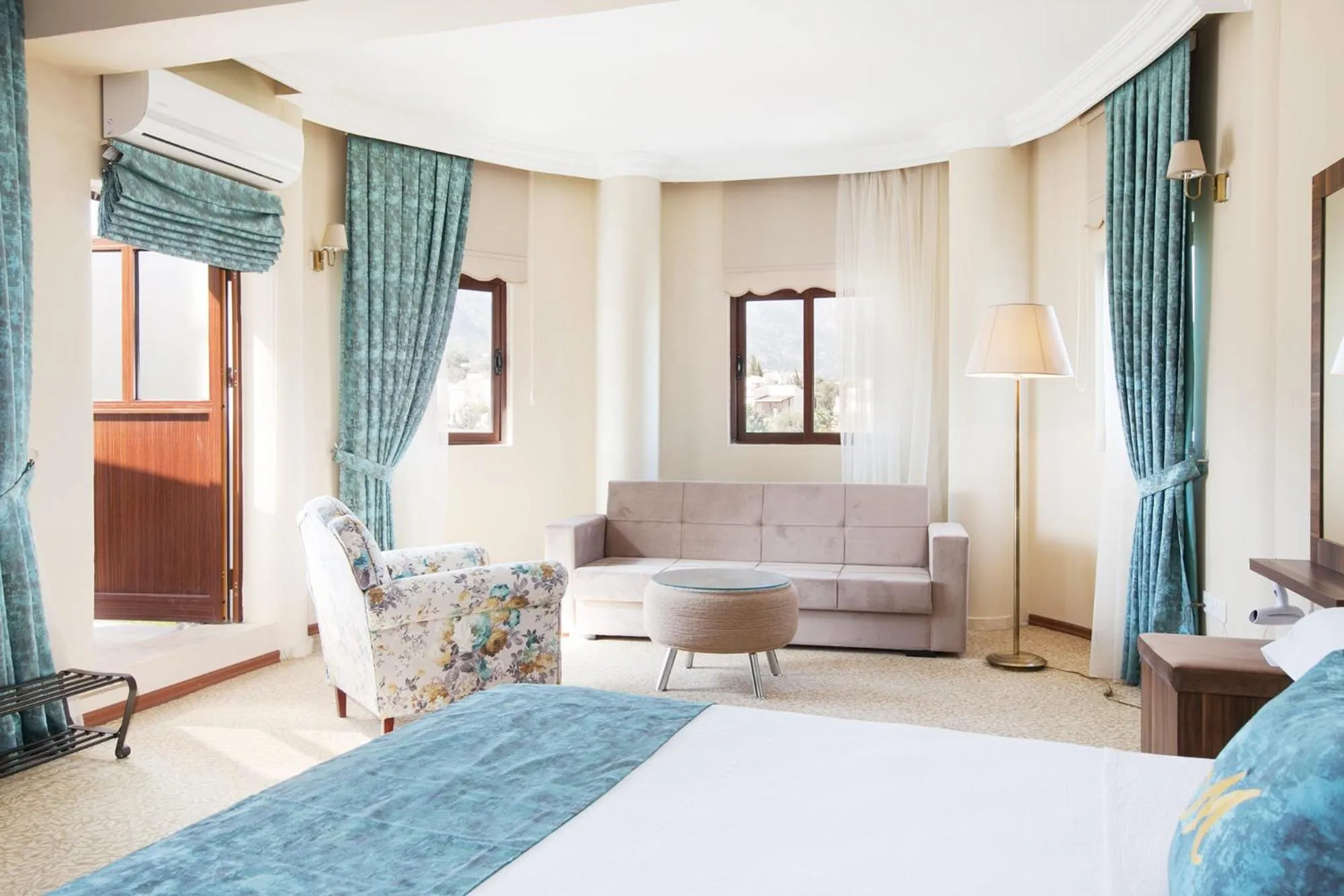 Bed in Meryem's Hotel