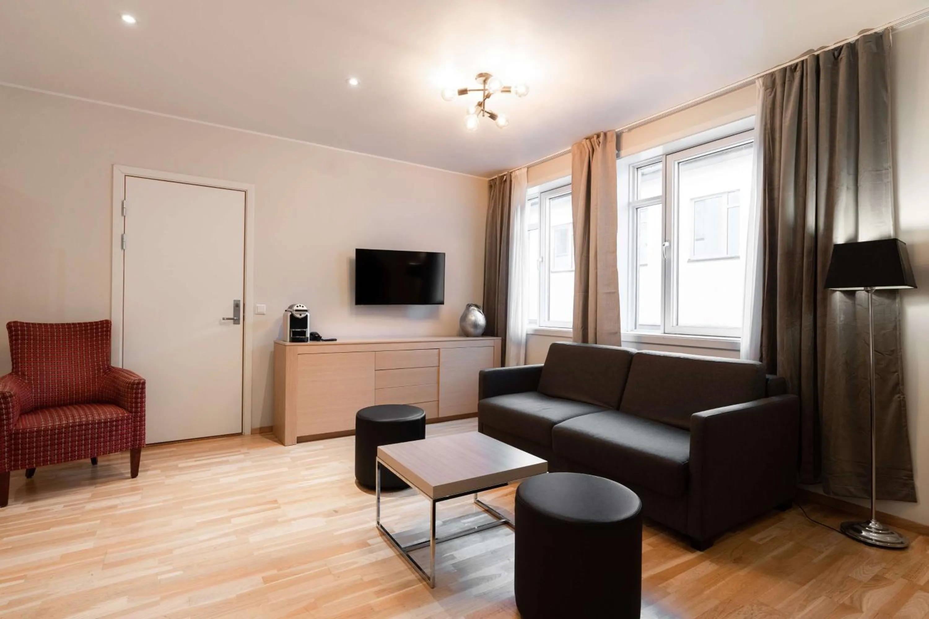 Bedroom in Scandic Byparken