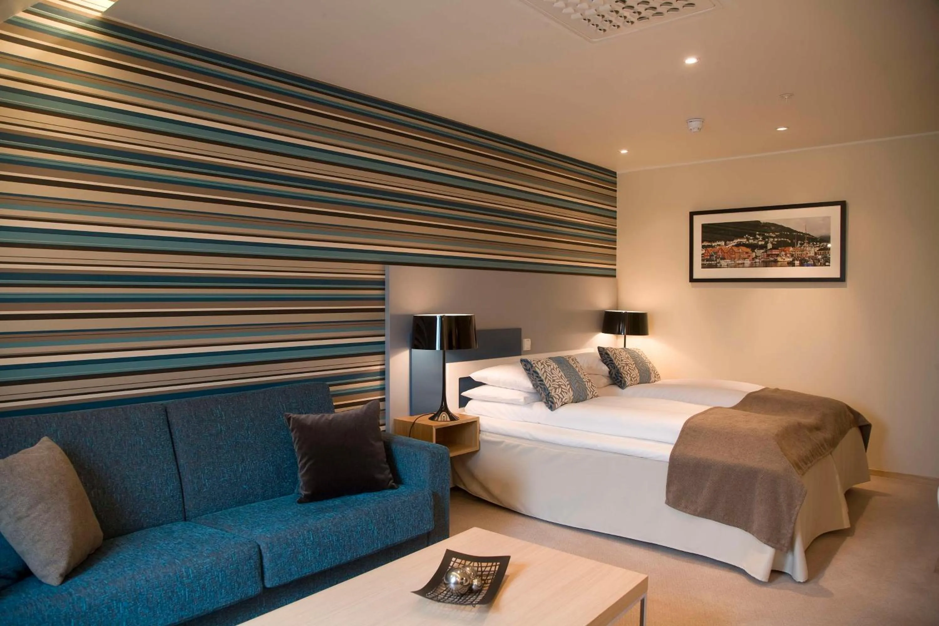 Bedroom, Bed in Scandic Byparken