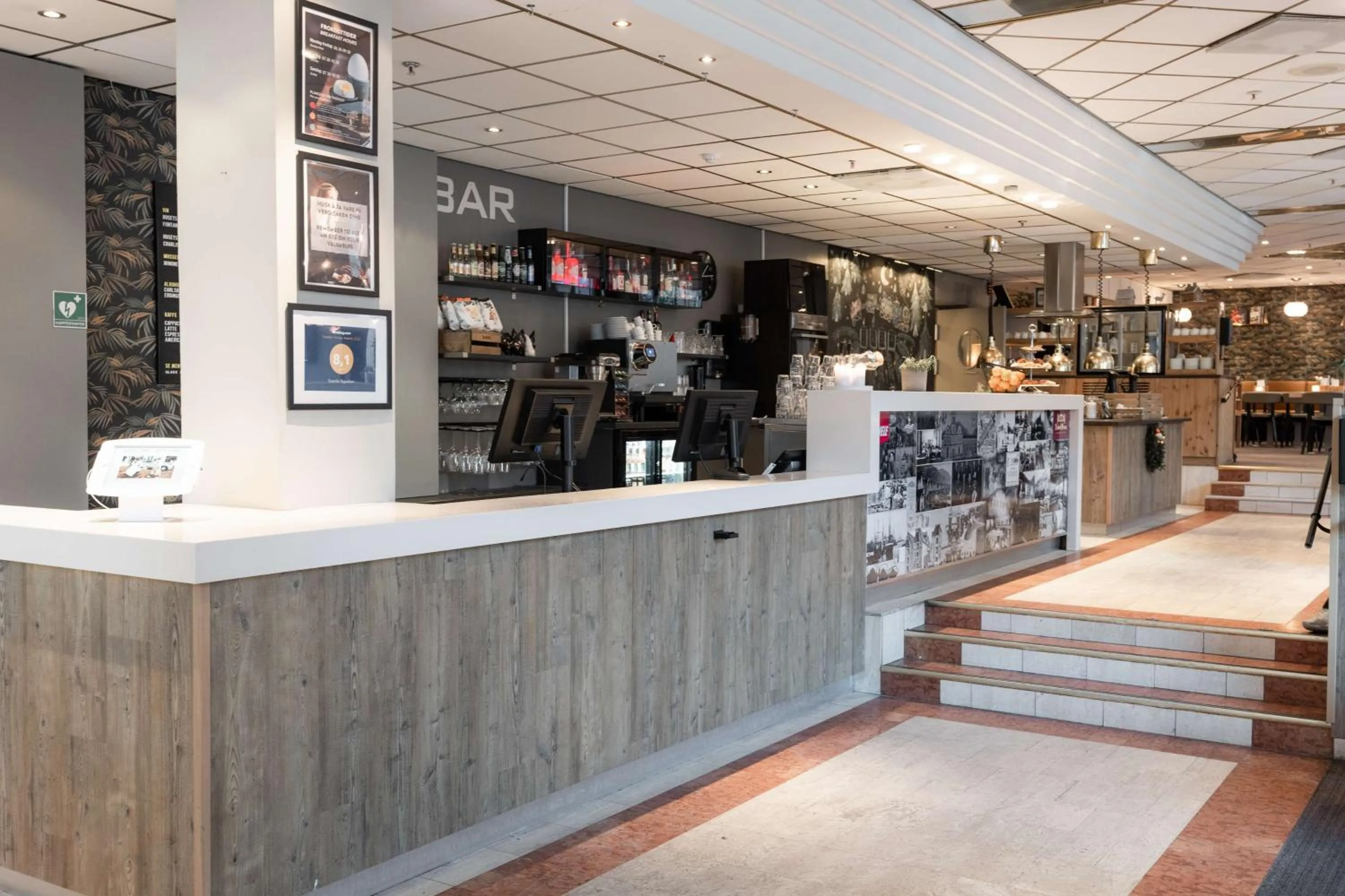 Lobby or reception in Scandic Byparken