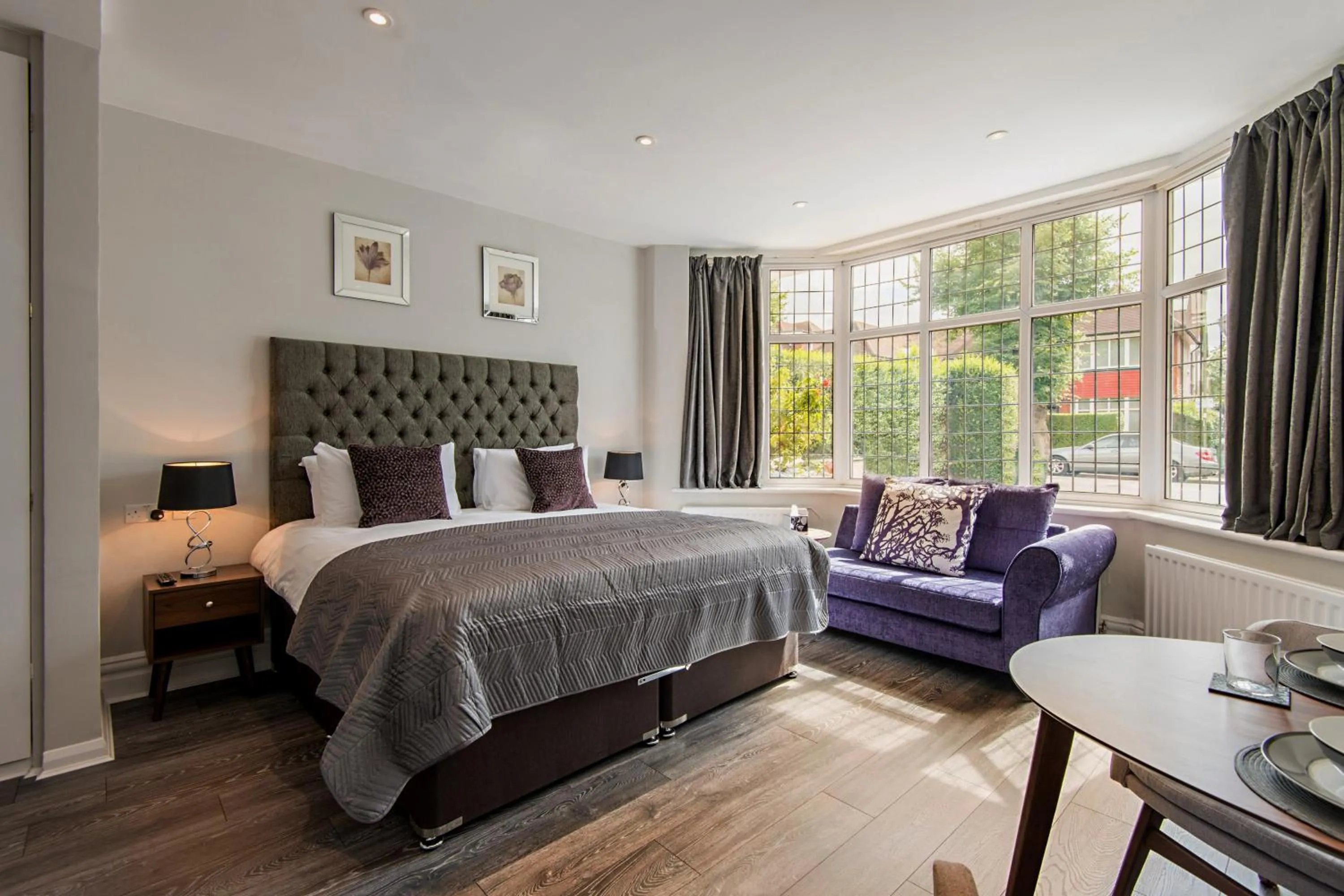 Bedroom, Bed in M-Hotels Studios & Apartments Free Parking