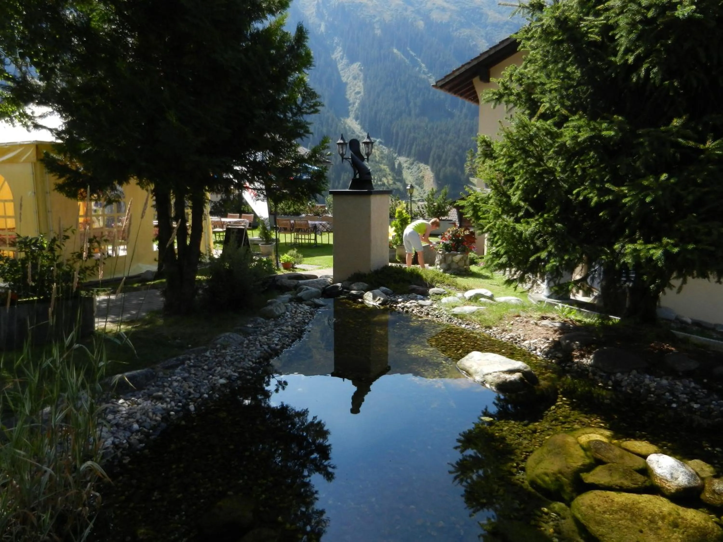 Garden in Hotel B&B Casa La Val
