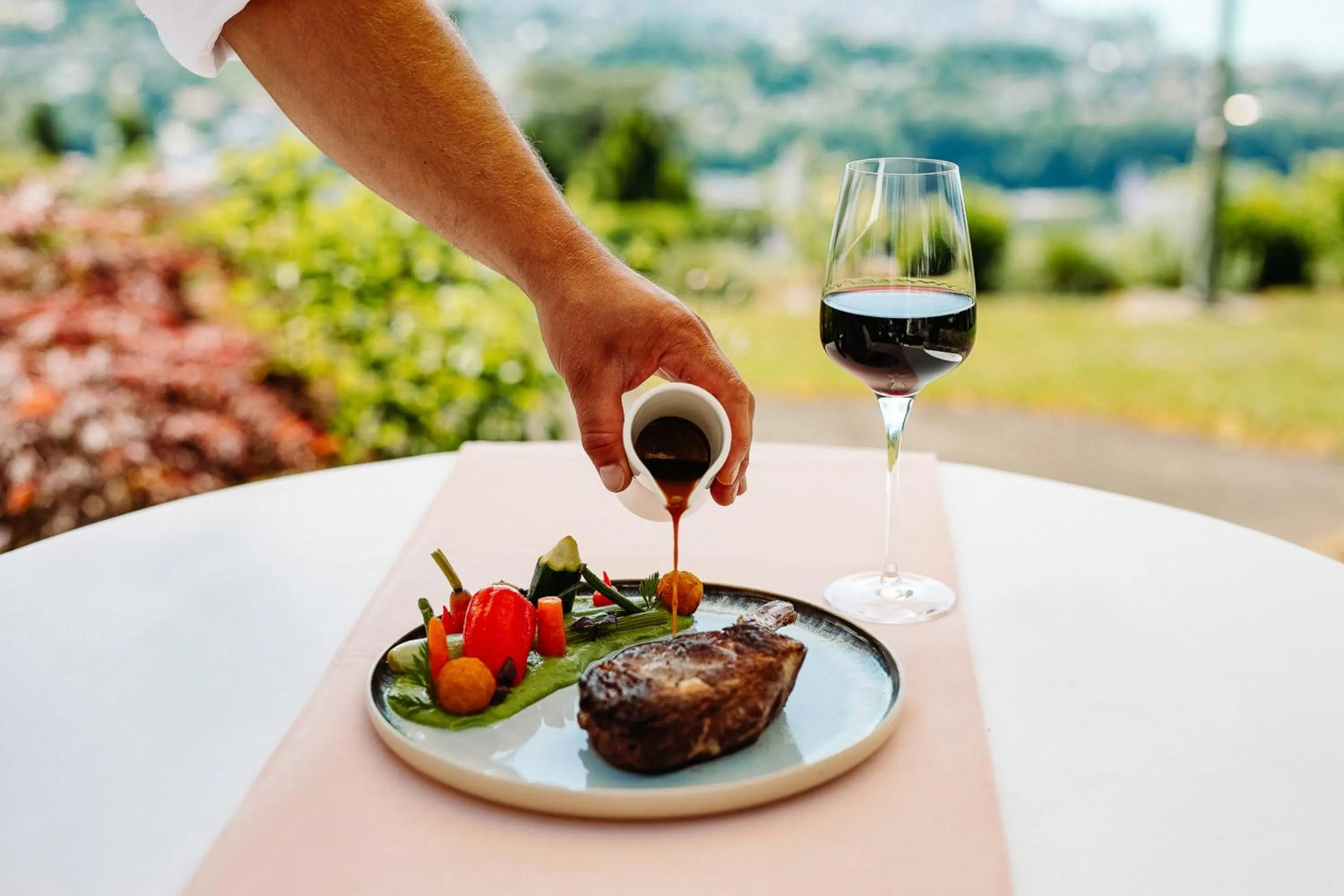 Restaurant/places to eat in Hotel du Léman - Jongny