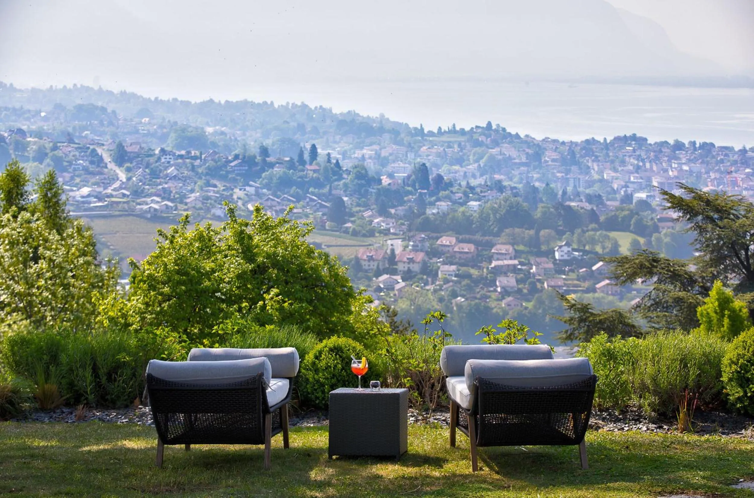 View (from property/room) in Hotel du Léman - Jongny