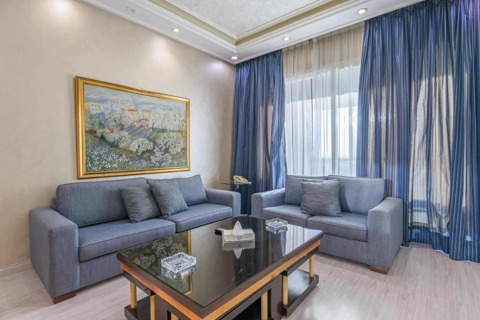 Living room in Lahoya Homes