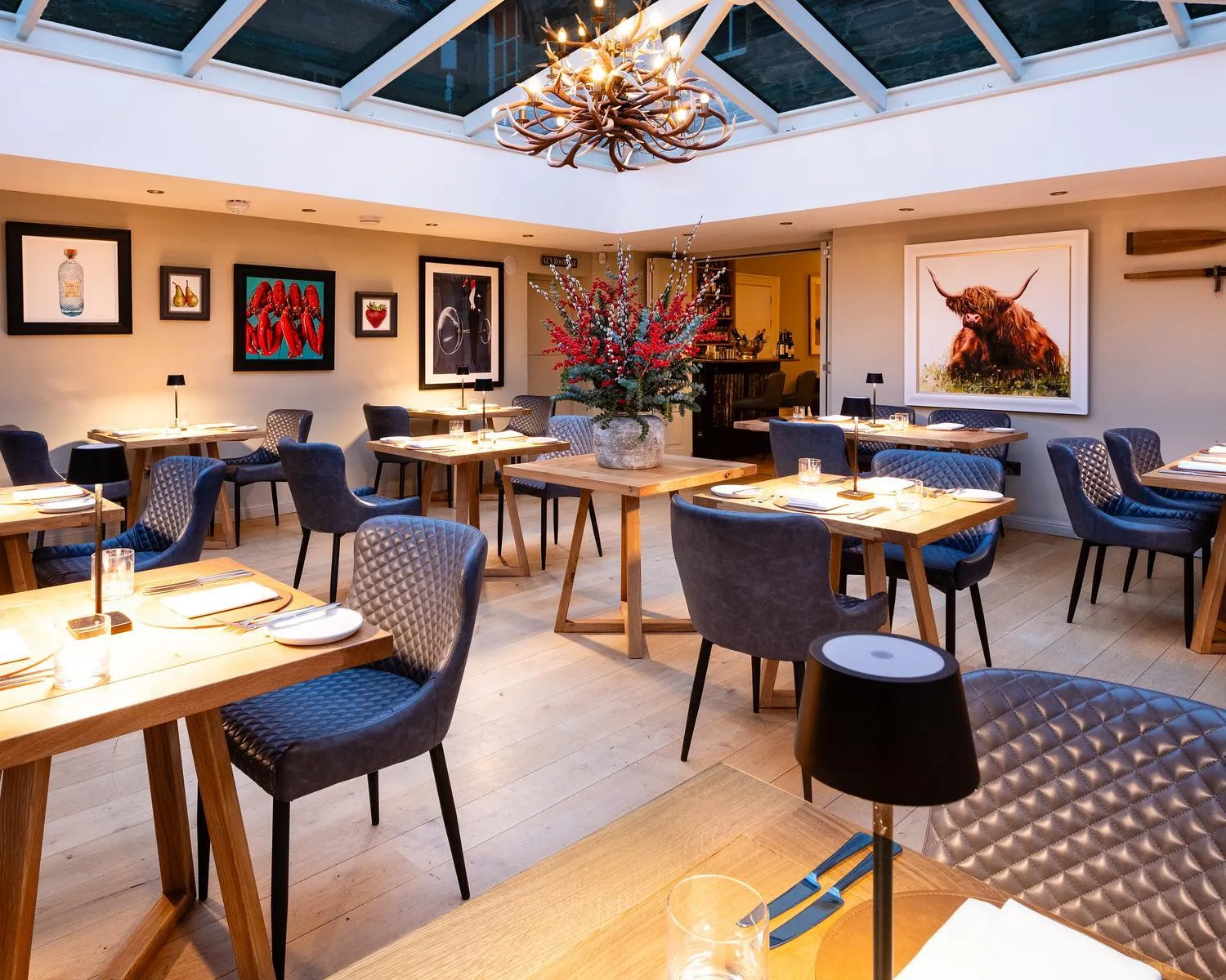 Restaurant/places to eat in The Old Manse of Blair, Boutique Hotel & Restaurant