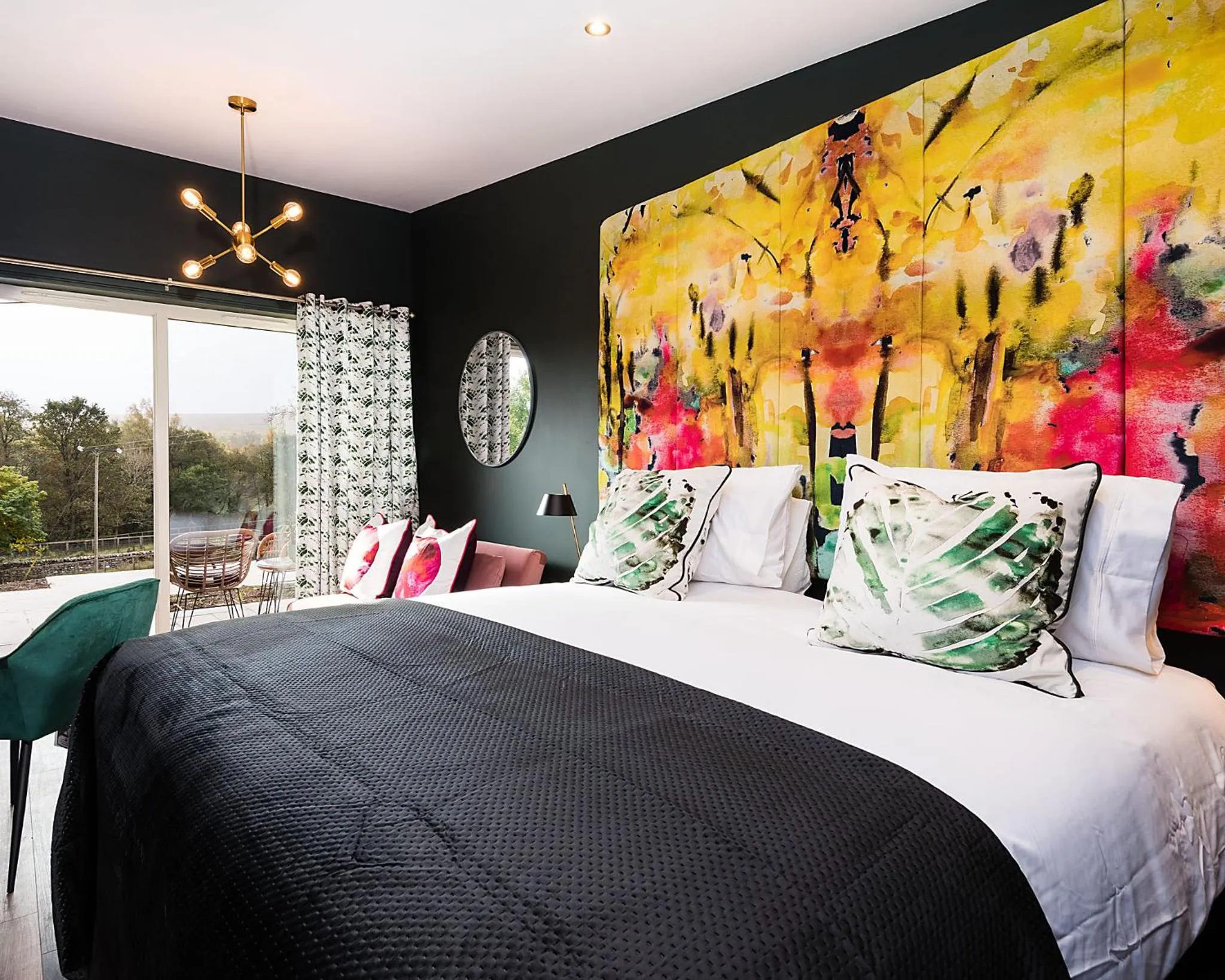 Bed in The Old Manse of Blair, Boutique Hotel & Restaurant