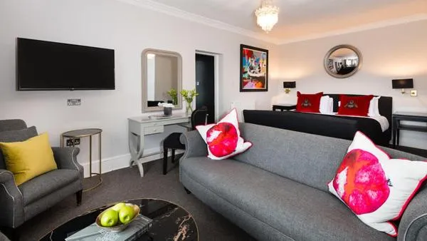 Bed in The Old Manse of Blair, Boutique Hotel & Restaurant