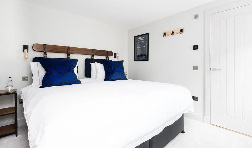 Bed in The Old Manse of Blair, Boutique Hotel & Restaurant