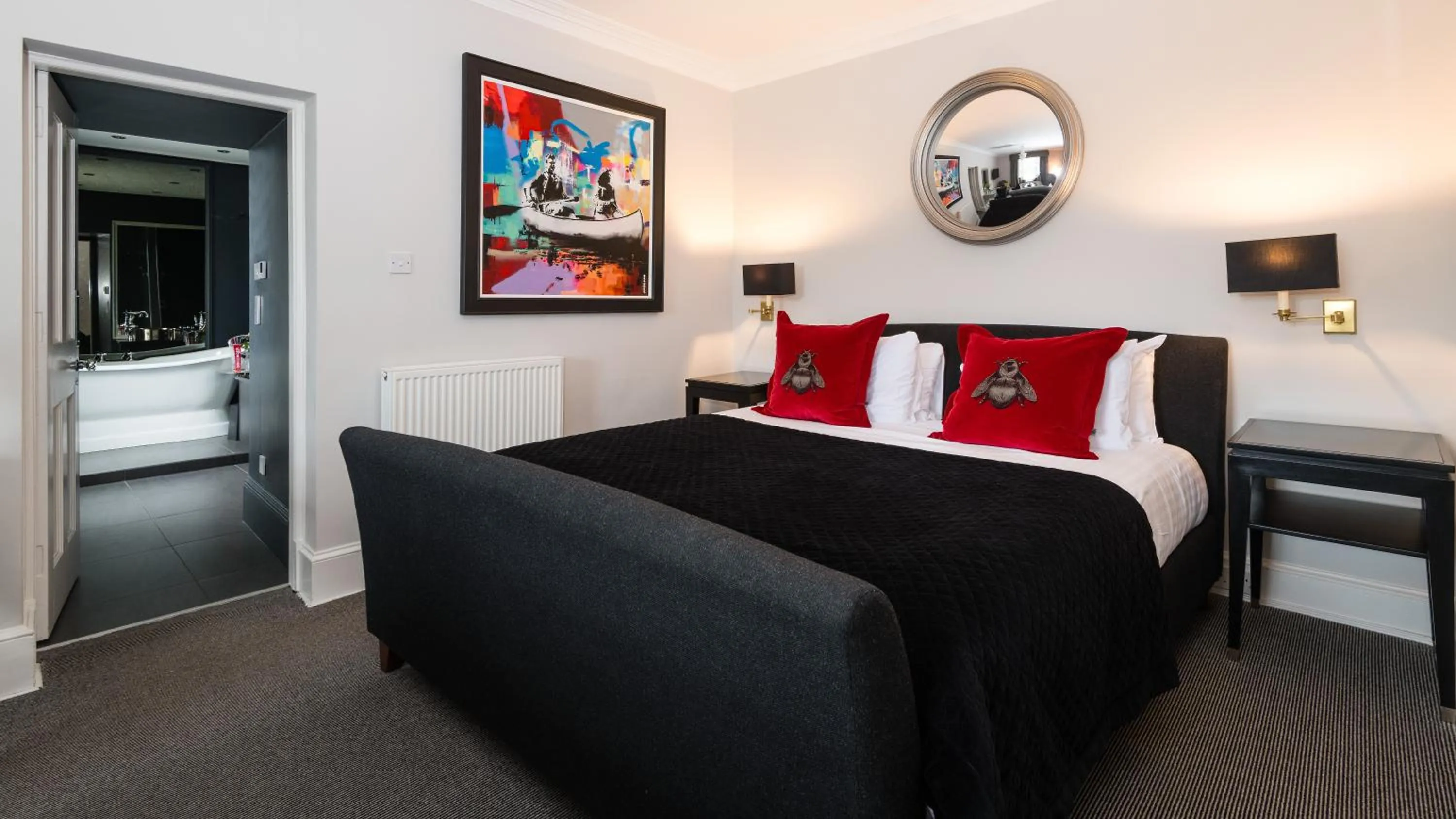 Bedroom, Bed in The Old Manse of Blair, Boutique Hotel & Restaurant