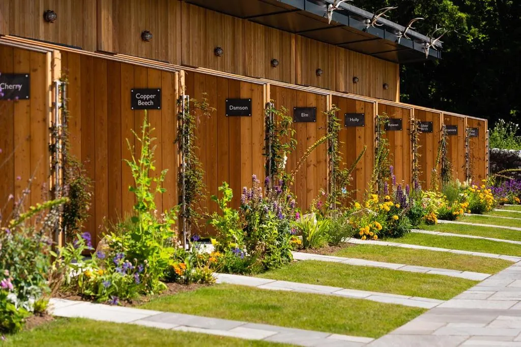 Garden view in The Old Manse of Blair, Boutique Hotel & Restaurant
