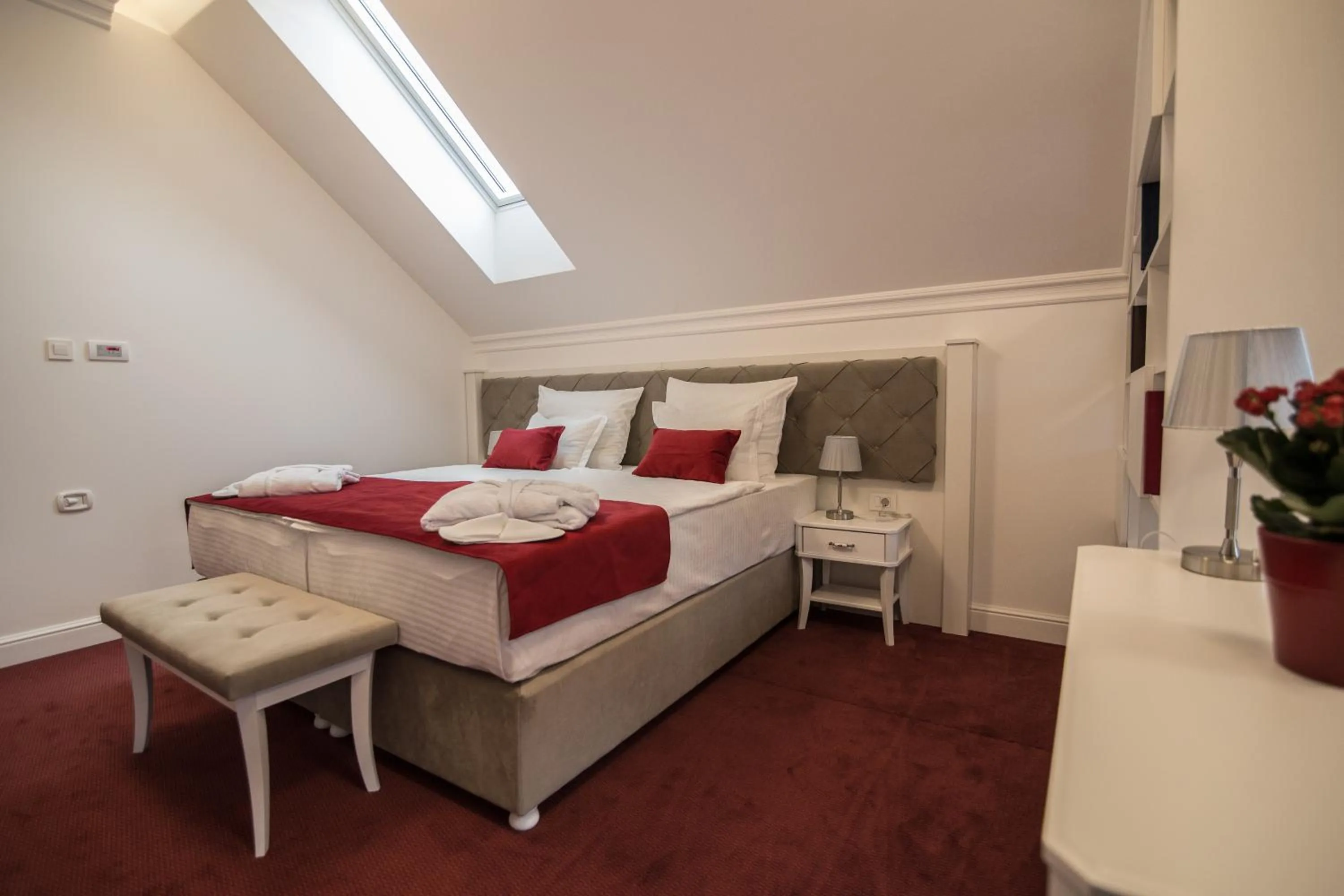 Bed in Hotel Central Park