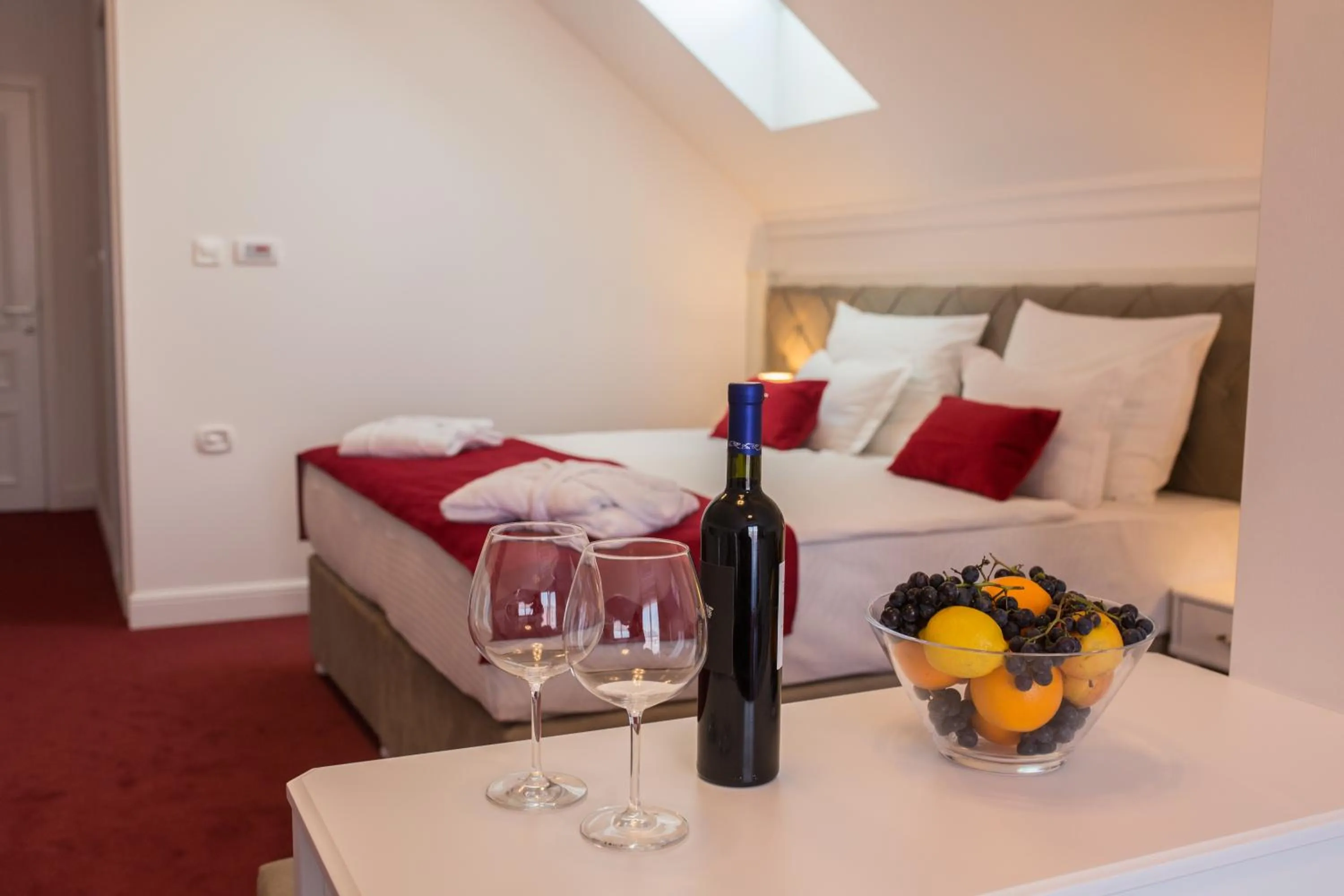 Bed in Hotel Central Park