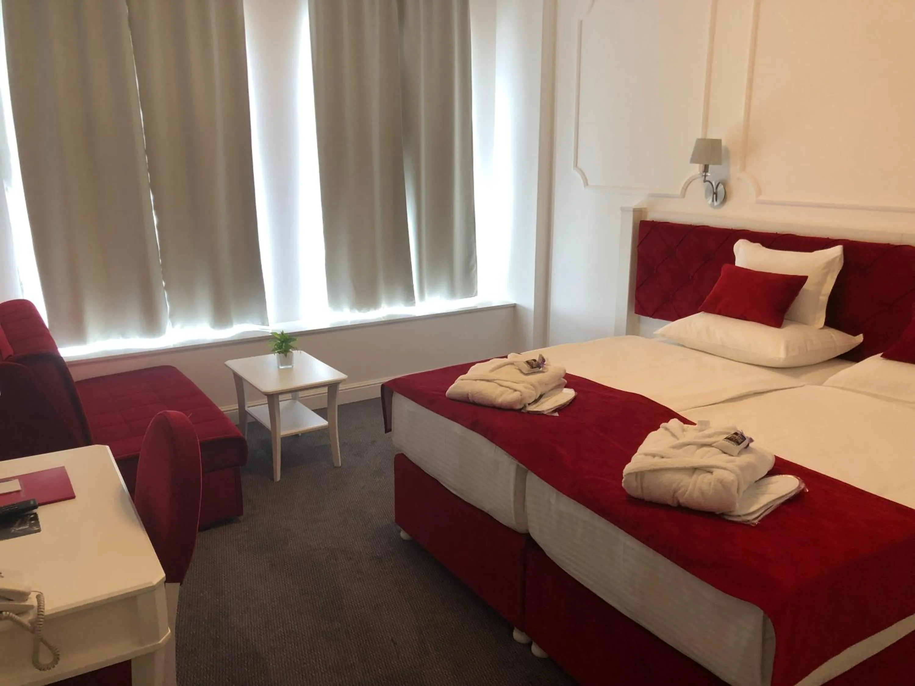 Bed in Hotel Central Park