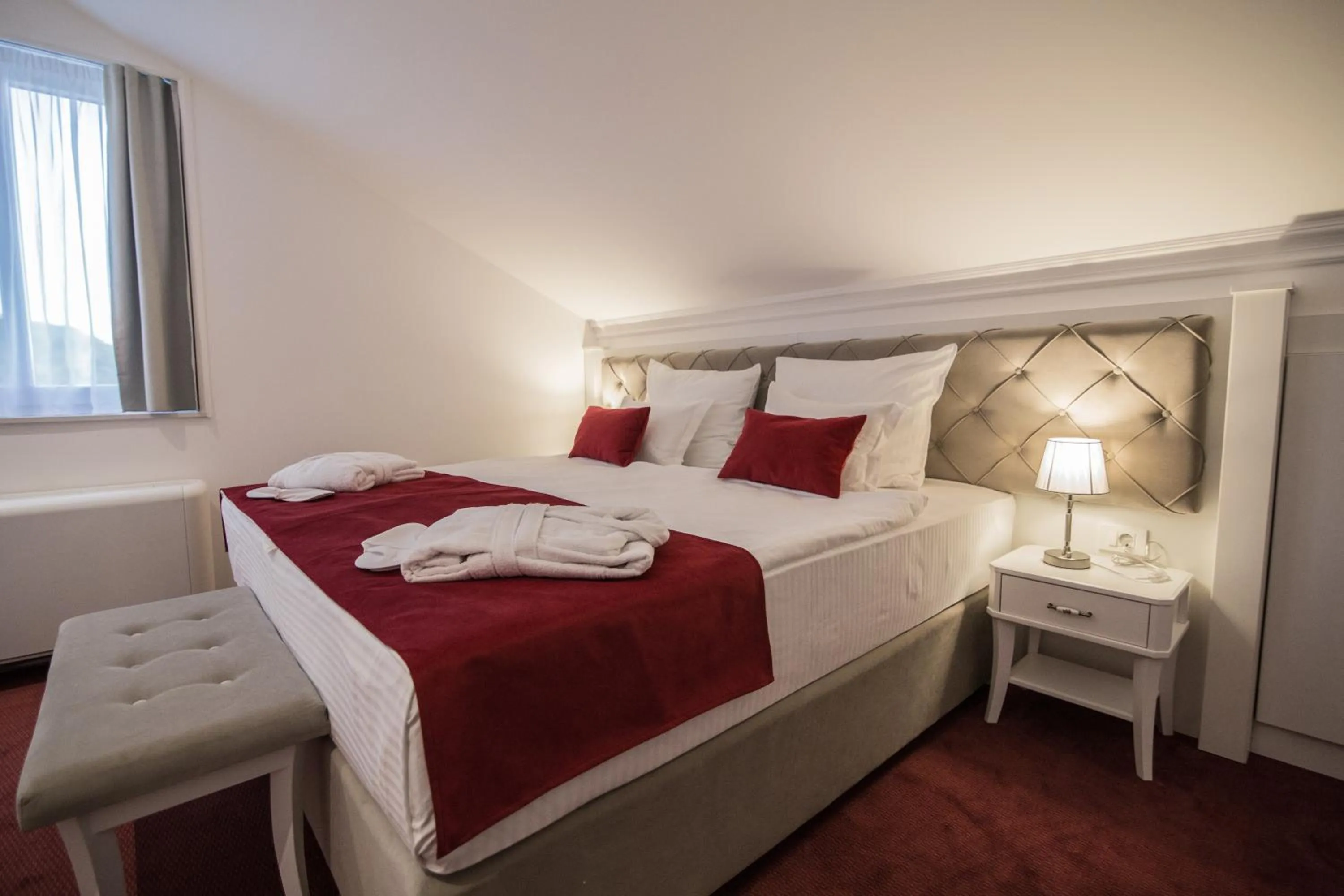 Bed in Hotel Central Park