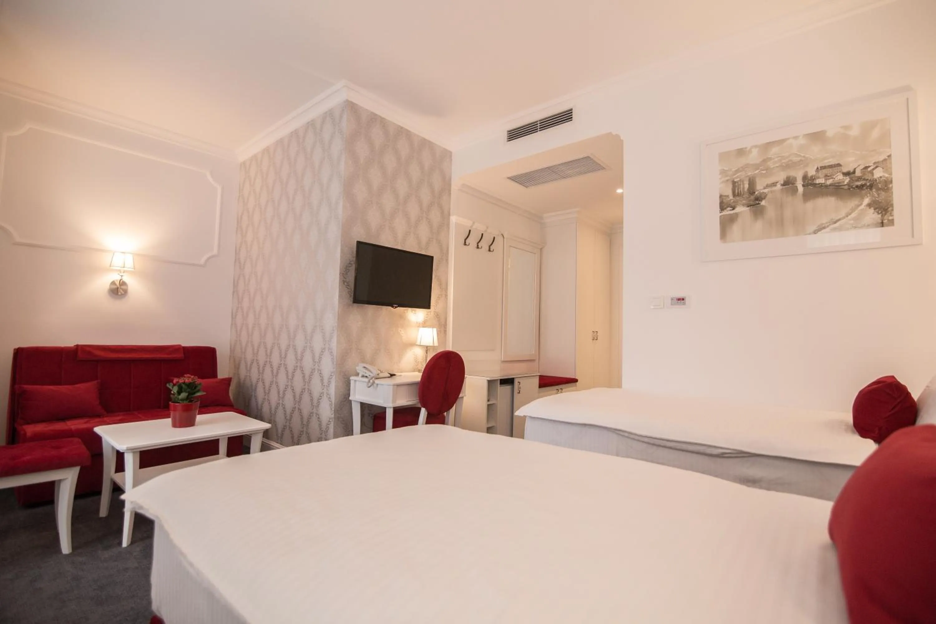 Bed in Hotel Central Park