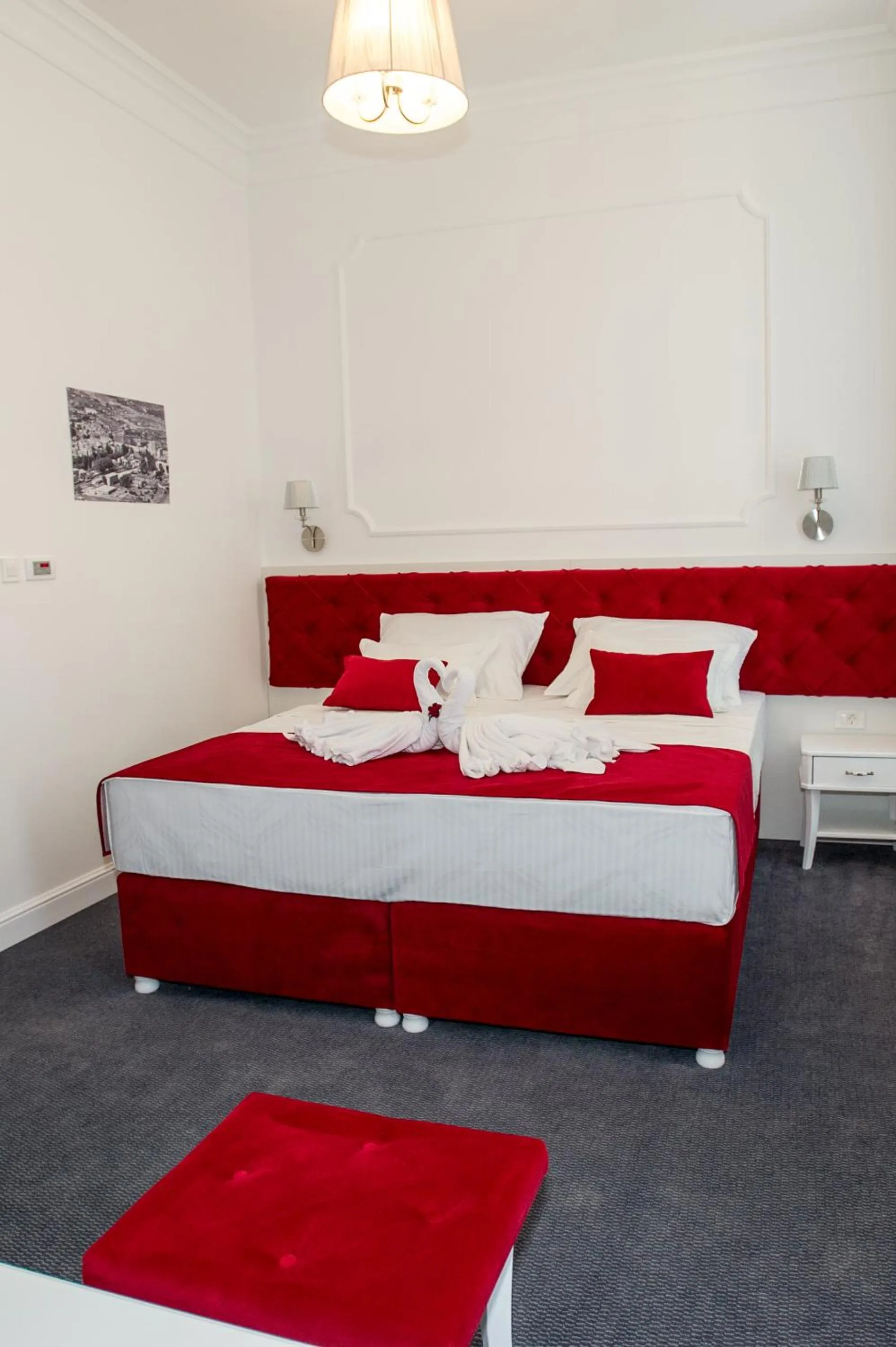 Bed in Hotel Central Park