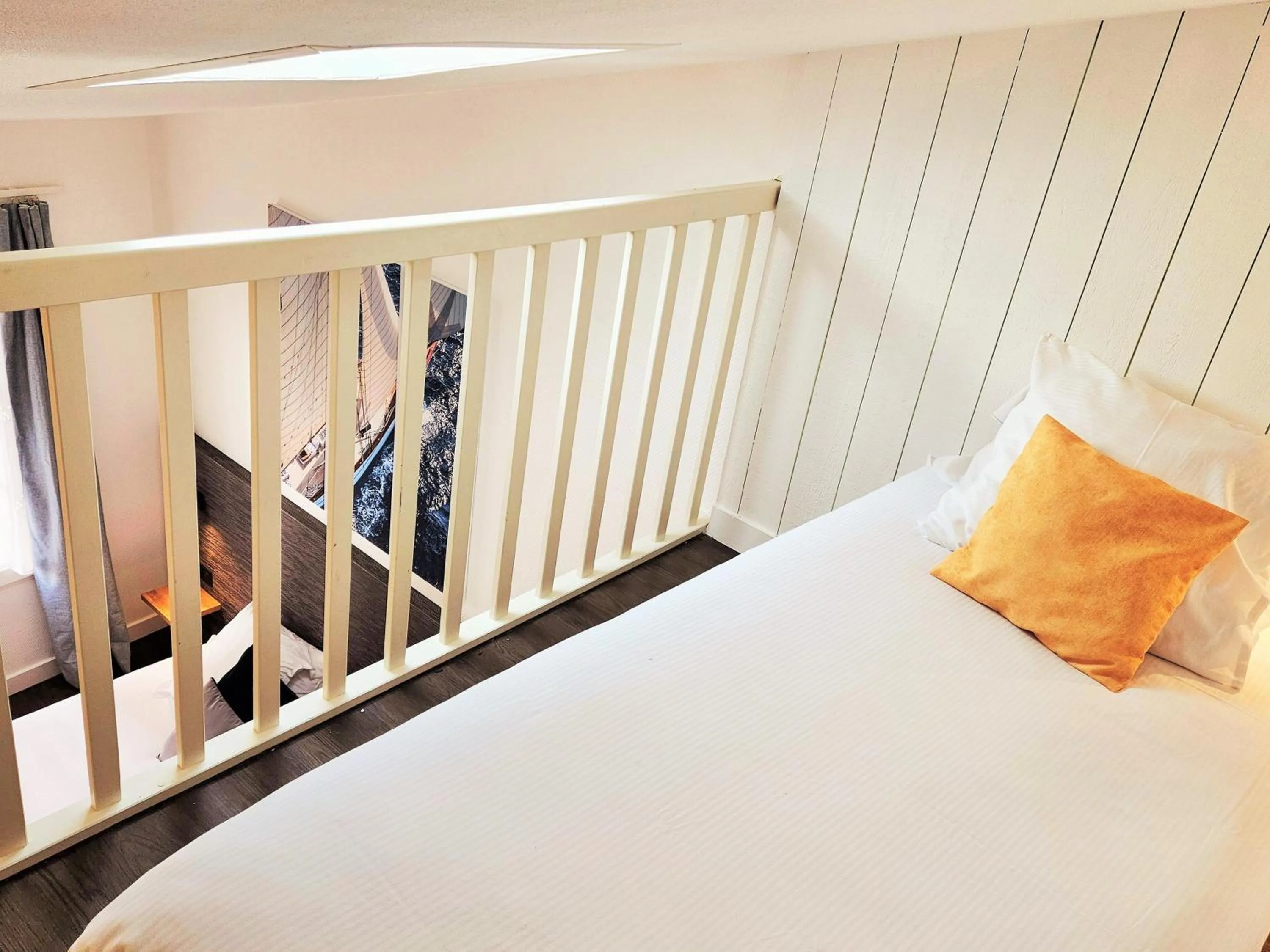 Photo of the whole room, Bed in Hôtel du Port