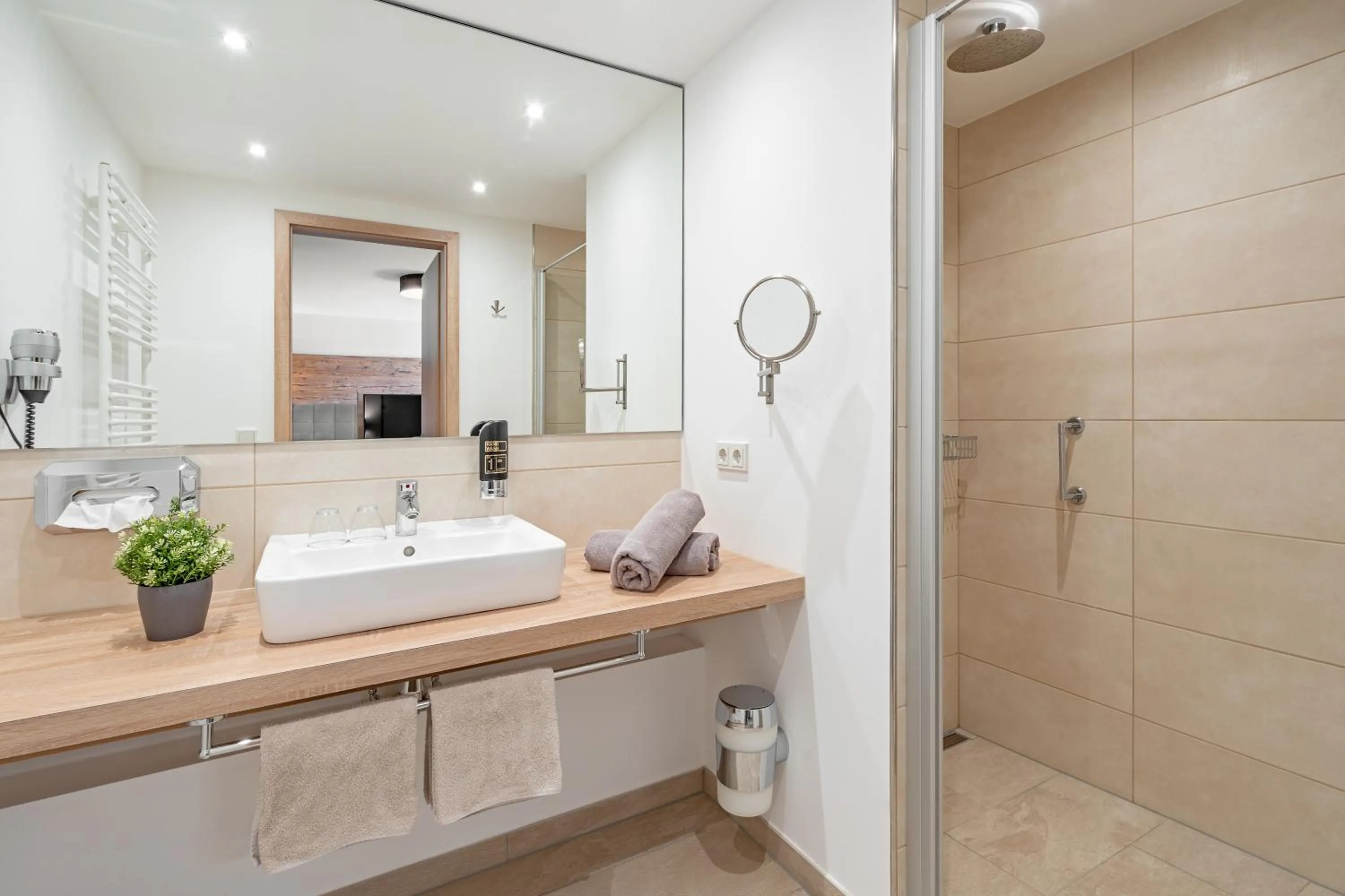 Bathroom in Richstein's Posthotel