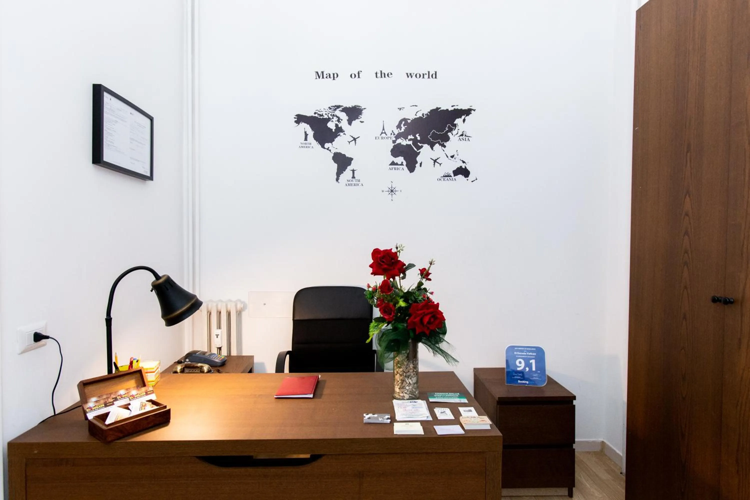 Lobby or reception in El Dorado Vatican