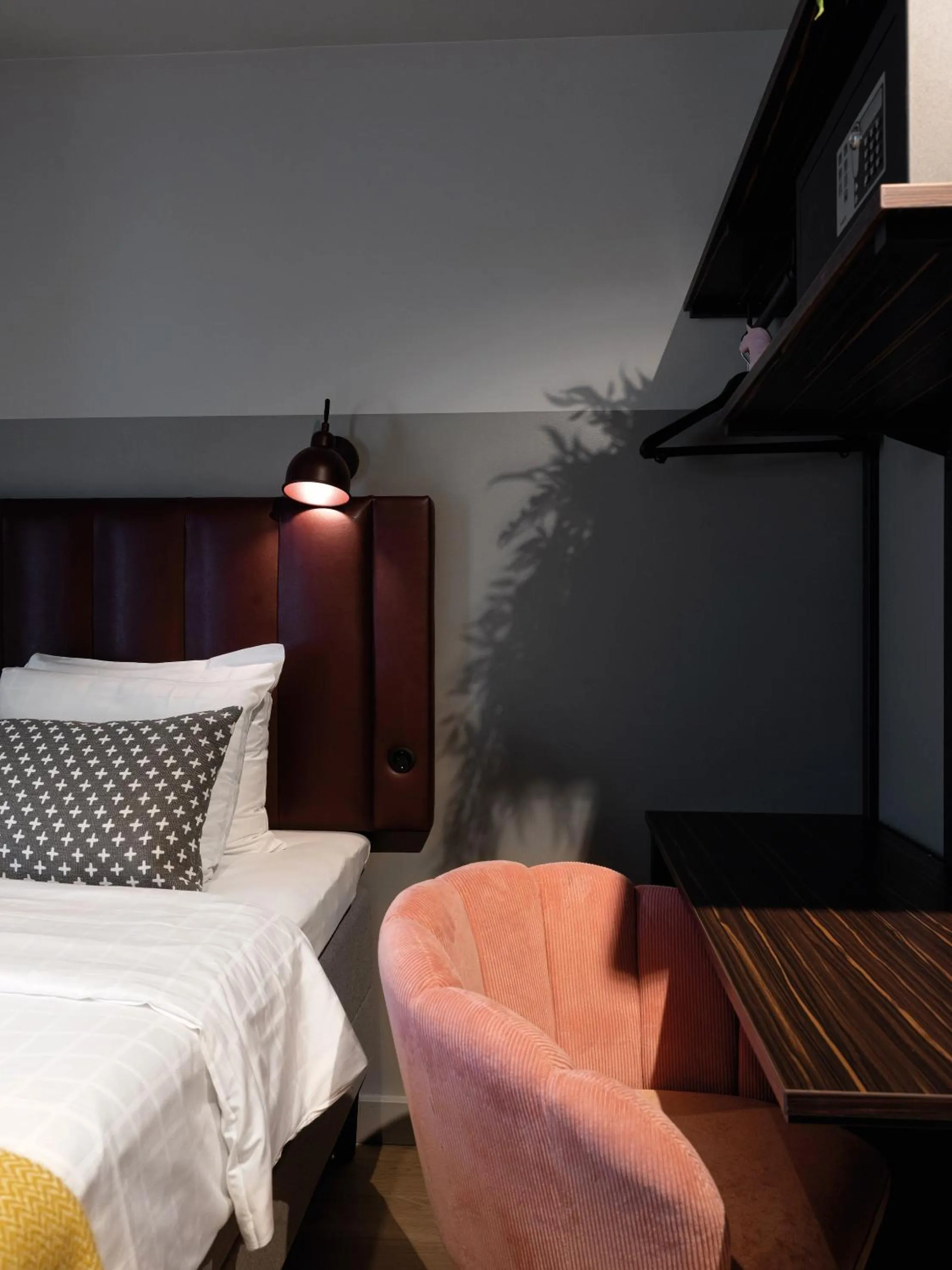 Bed in Elite City Hotel, Örebro