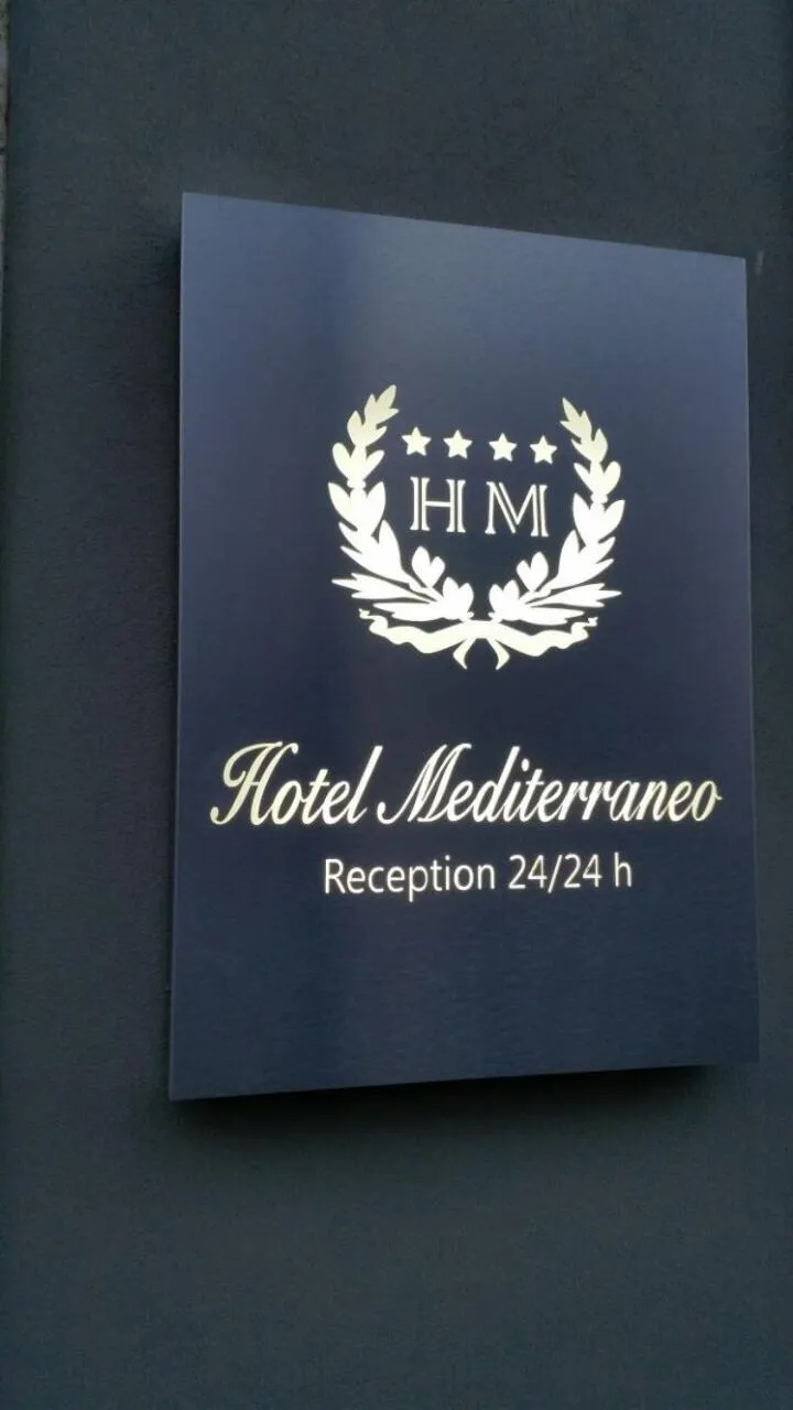 Property logo or sign in Hotel Mediterraneo