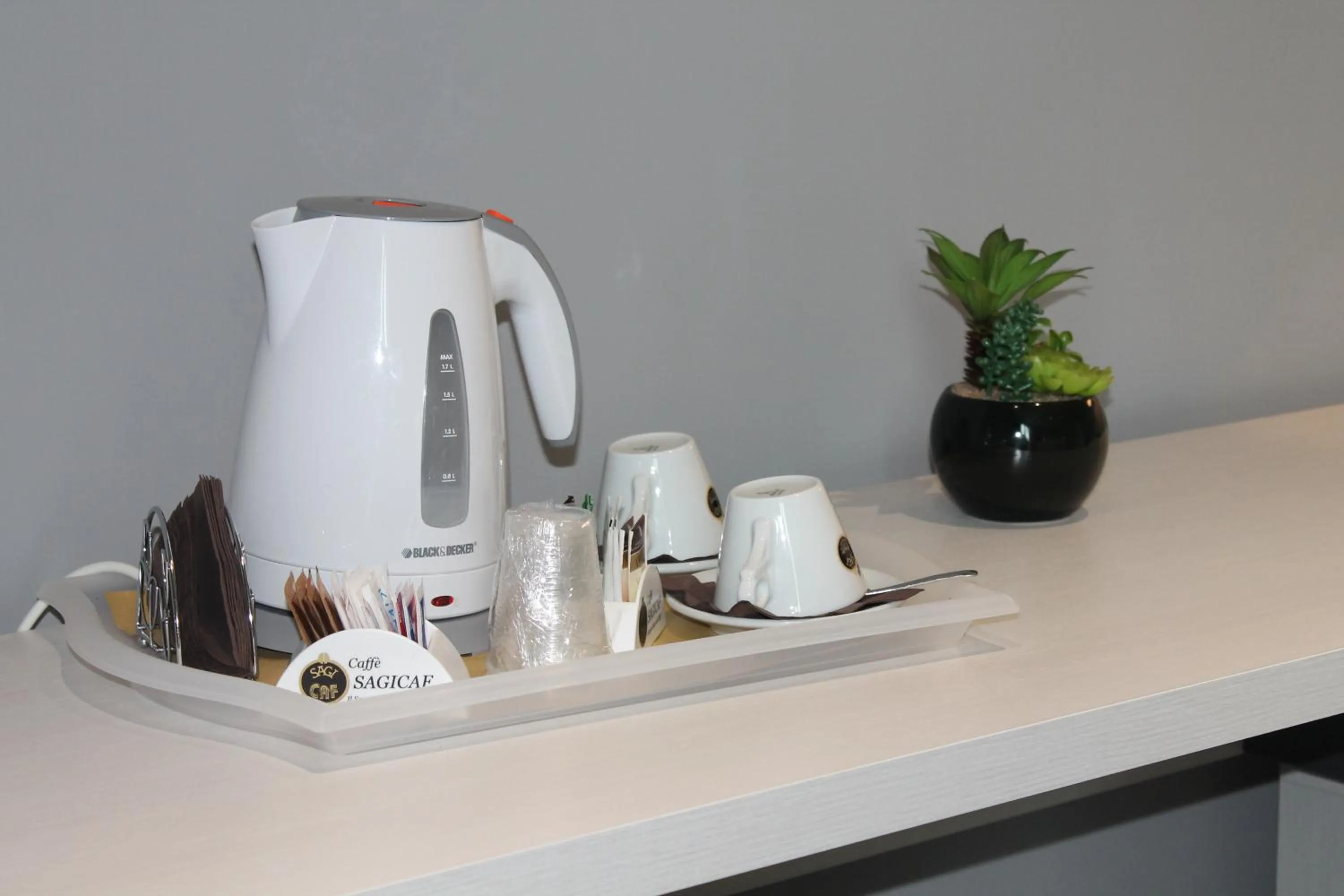 Decorative detail in Hotel Mediterraneo