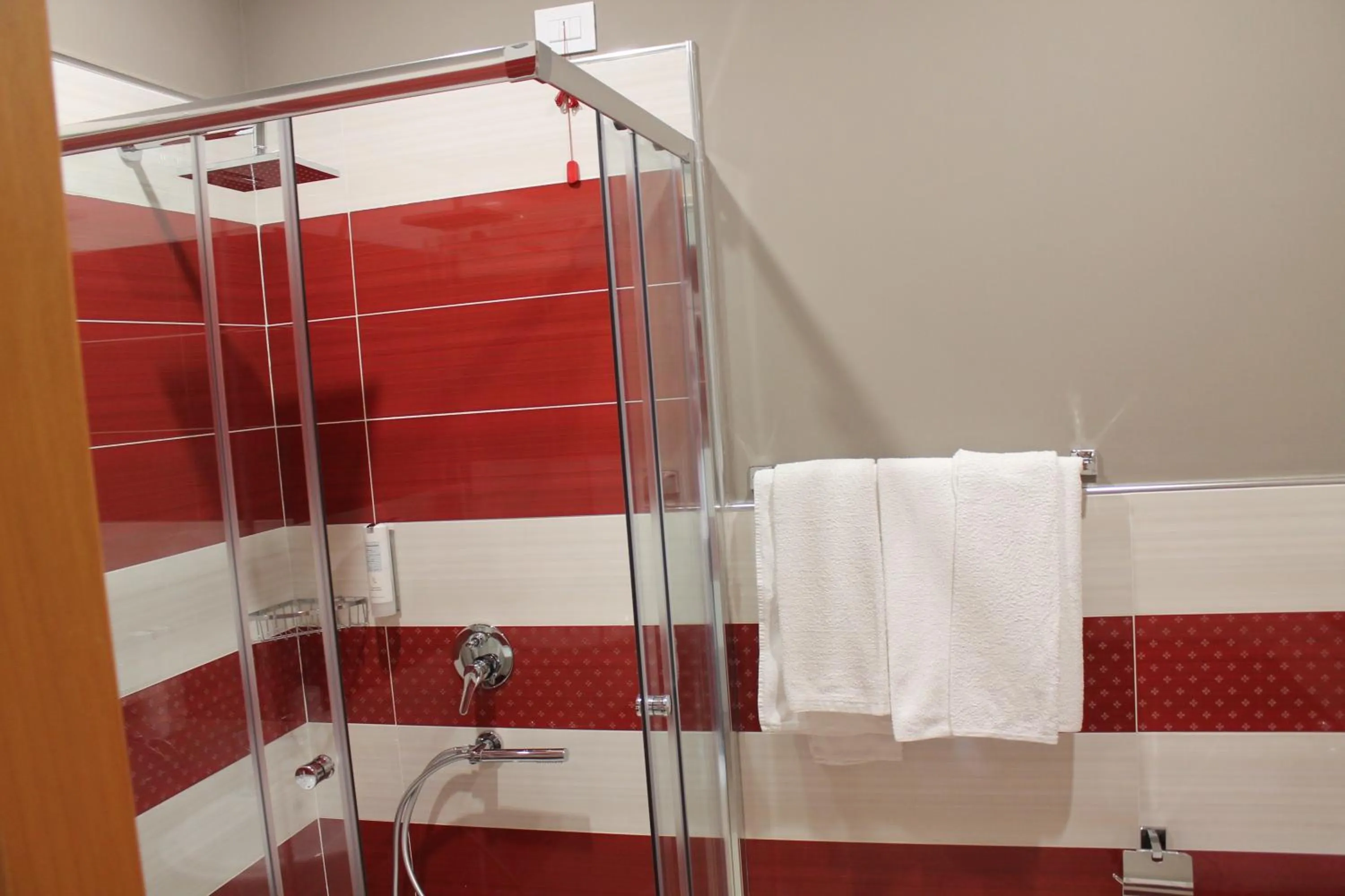 Shower in Hotel Mediterraneo