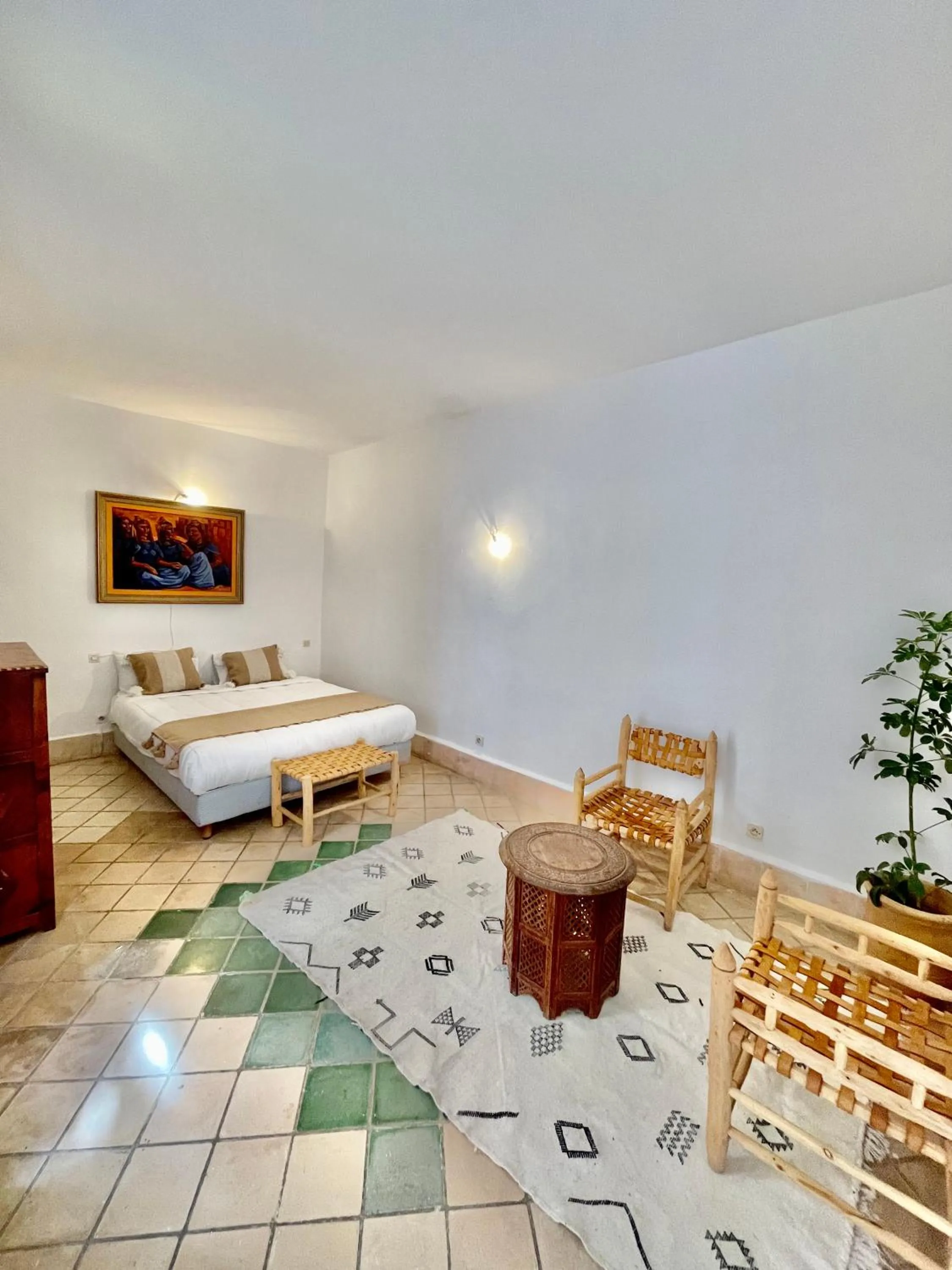 Photo of the whole room, Bed in Riad Dar Zayna