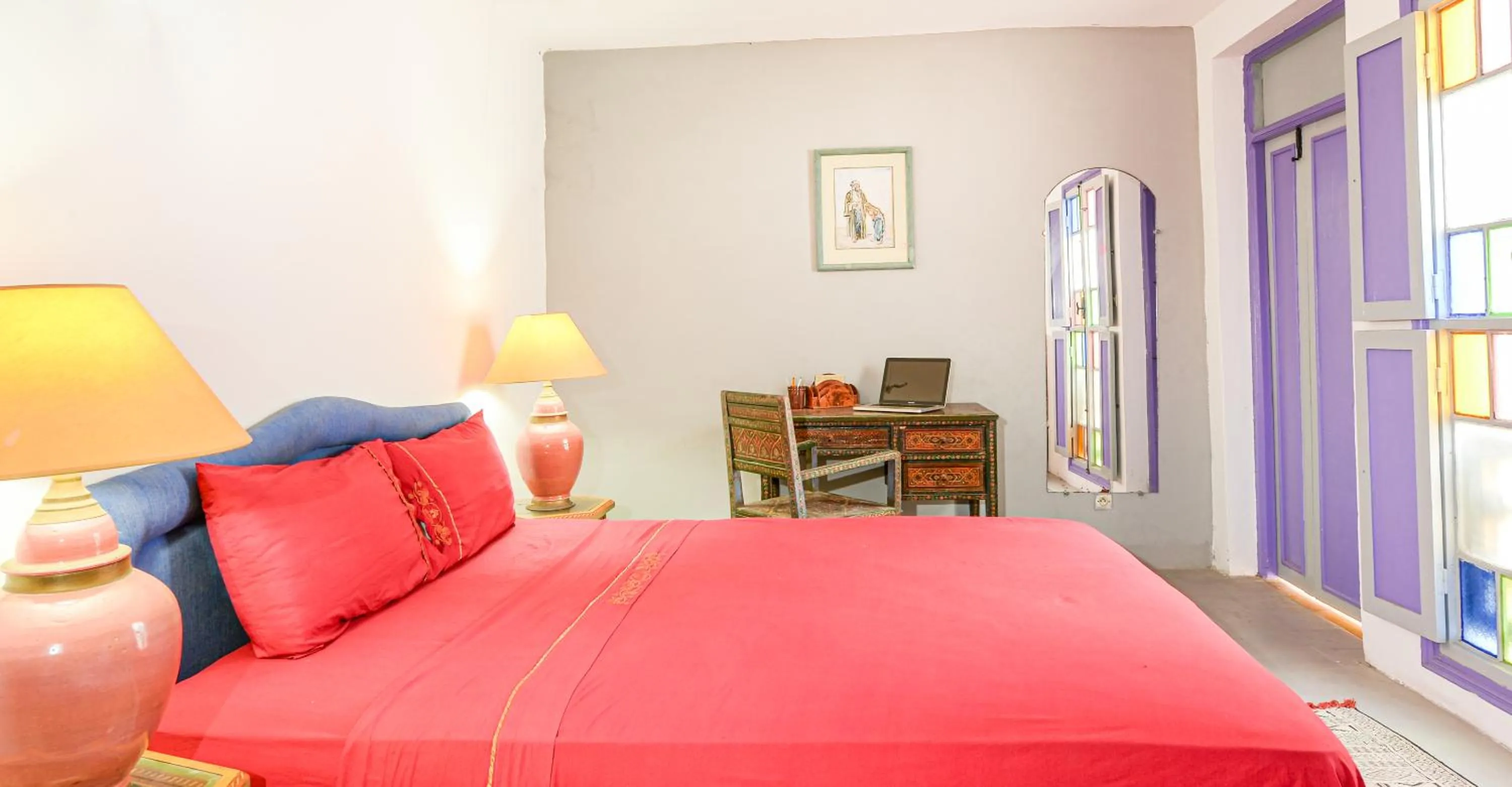 Photo of the whole room, Bed in Riad Dar Zayna