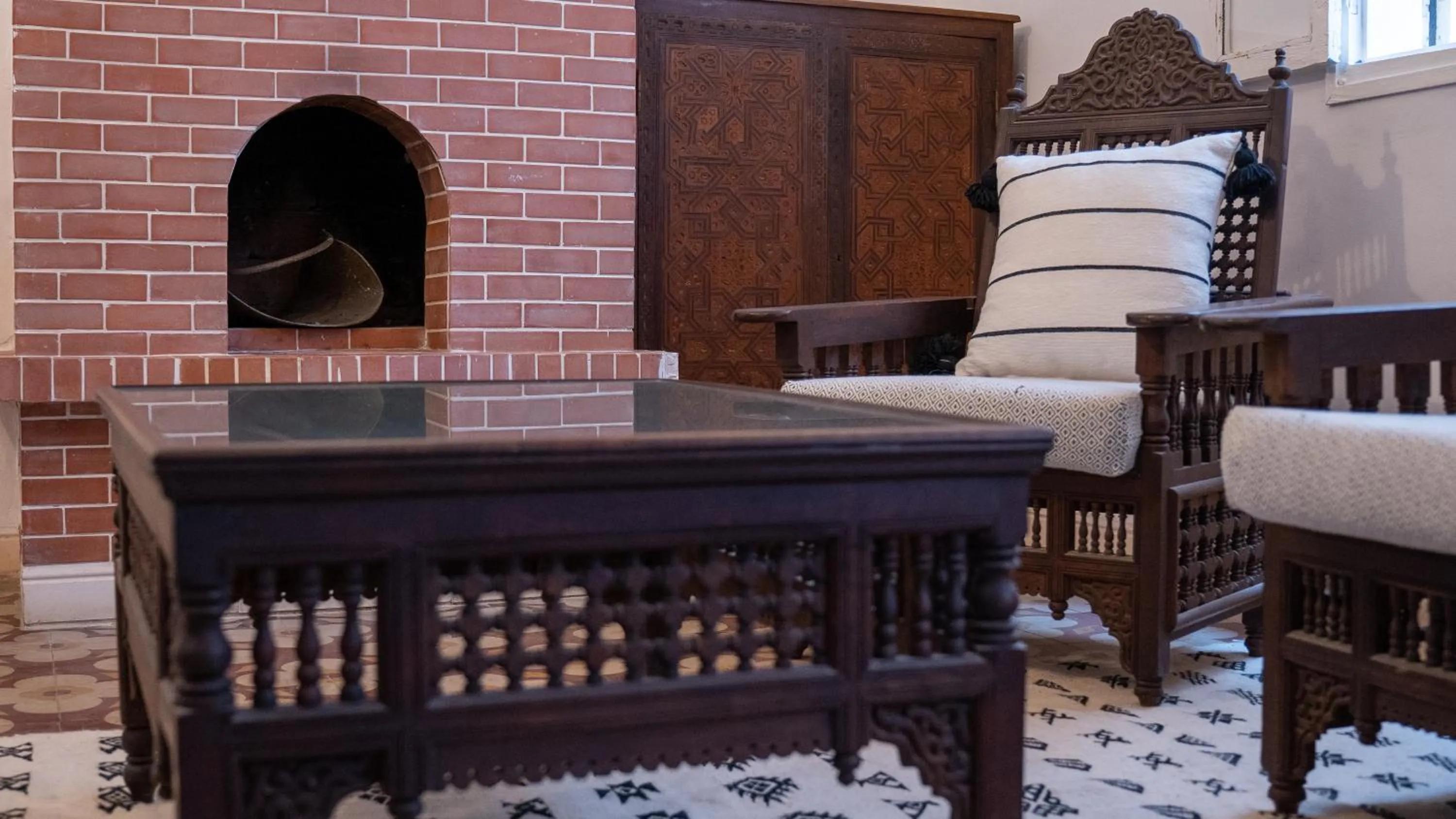 Seating area in Riad Dar Zayna