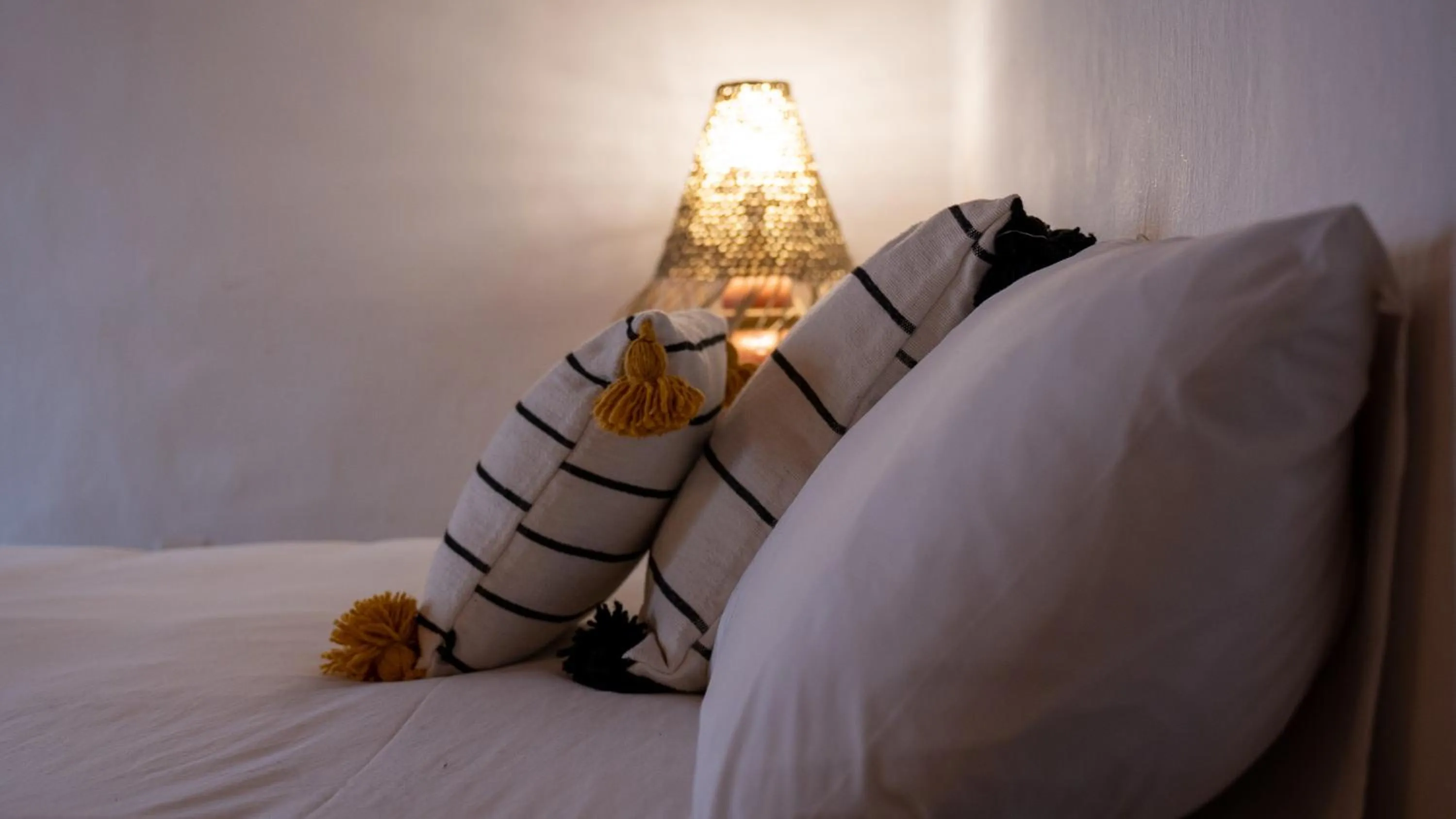 Decorative detail, Bed in Riad Dar Zayna