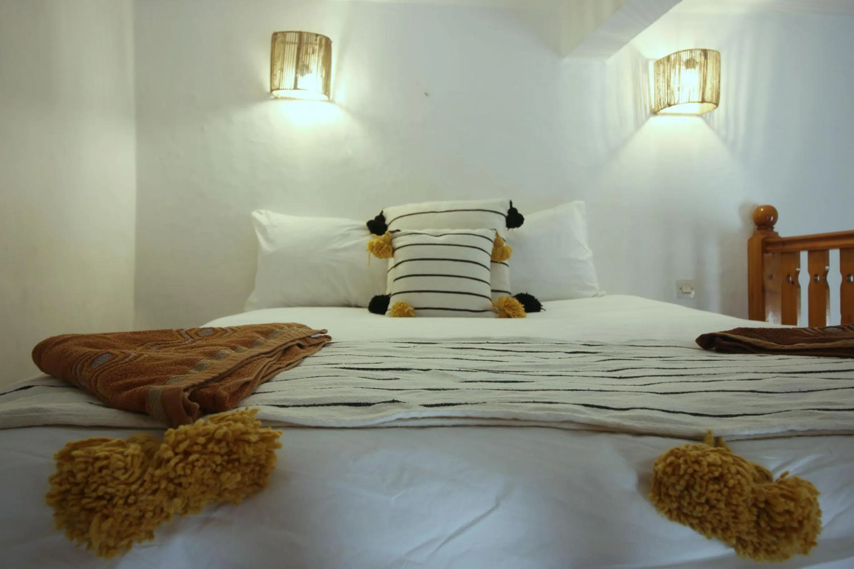 Bed in Riad Dar Zayna