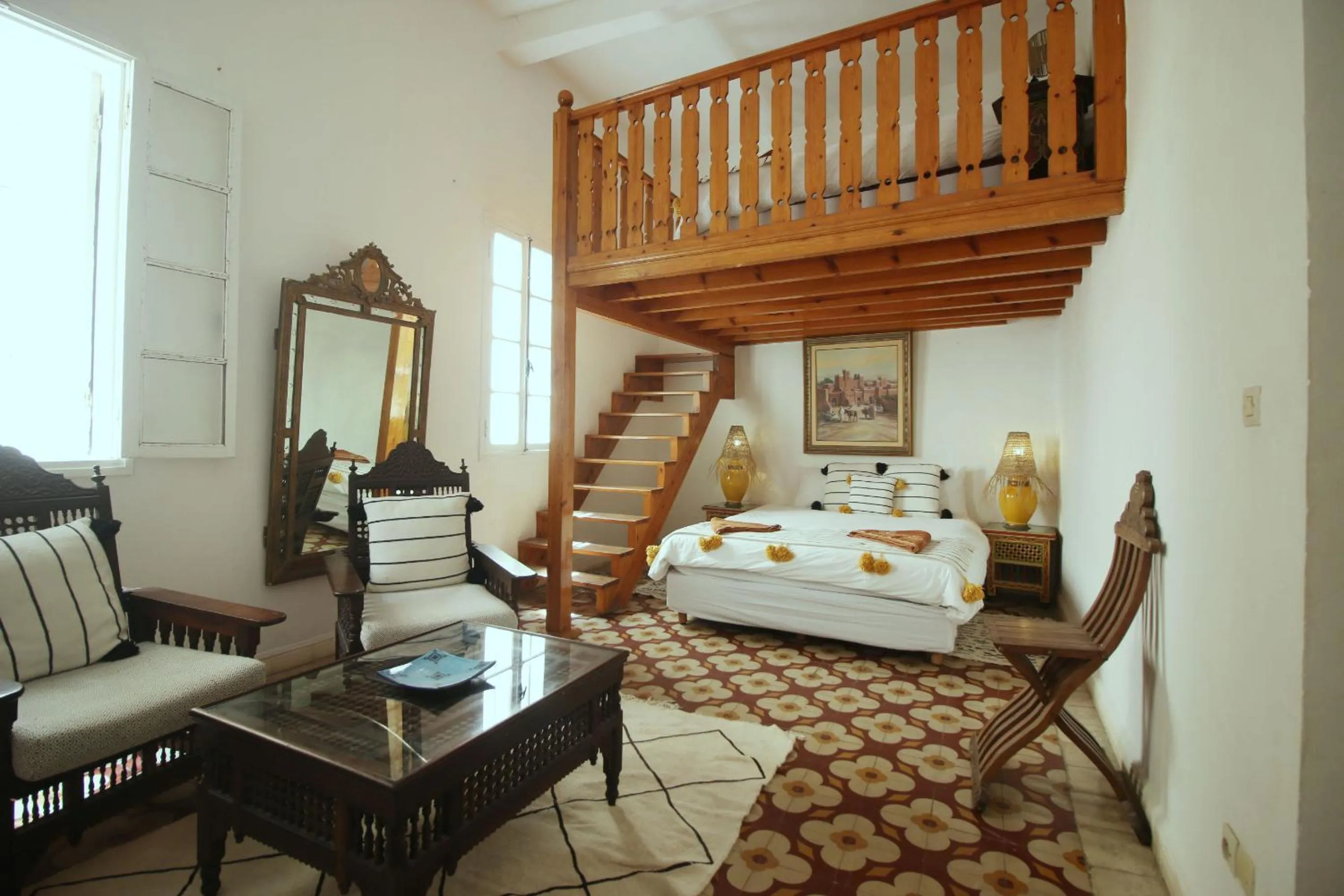 View (from property/room), Bed in Riad Dar Zayna