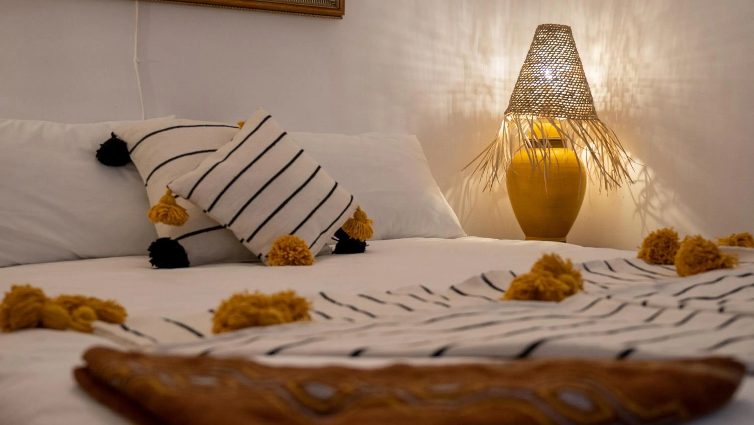 Bed in Riad Dar Zayna