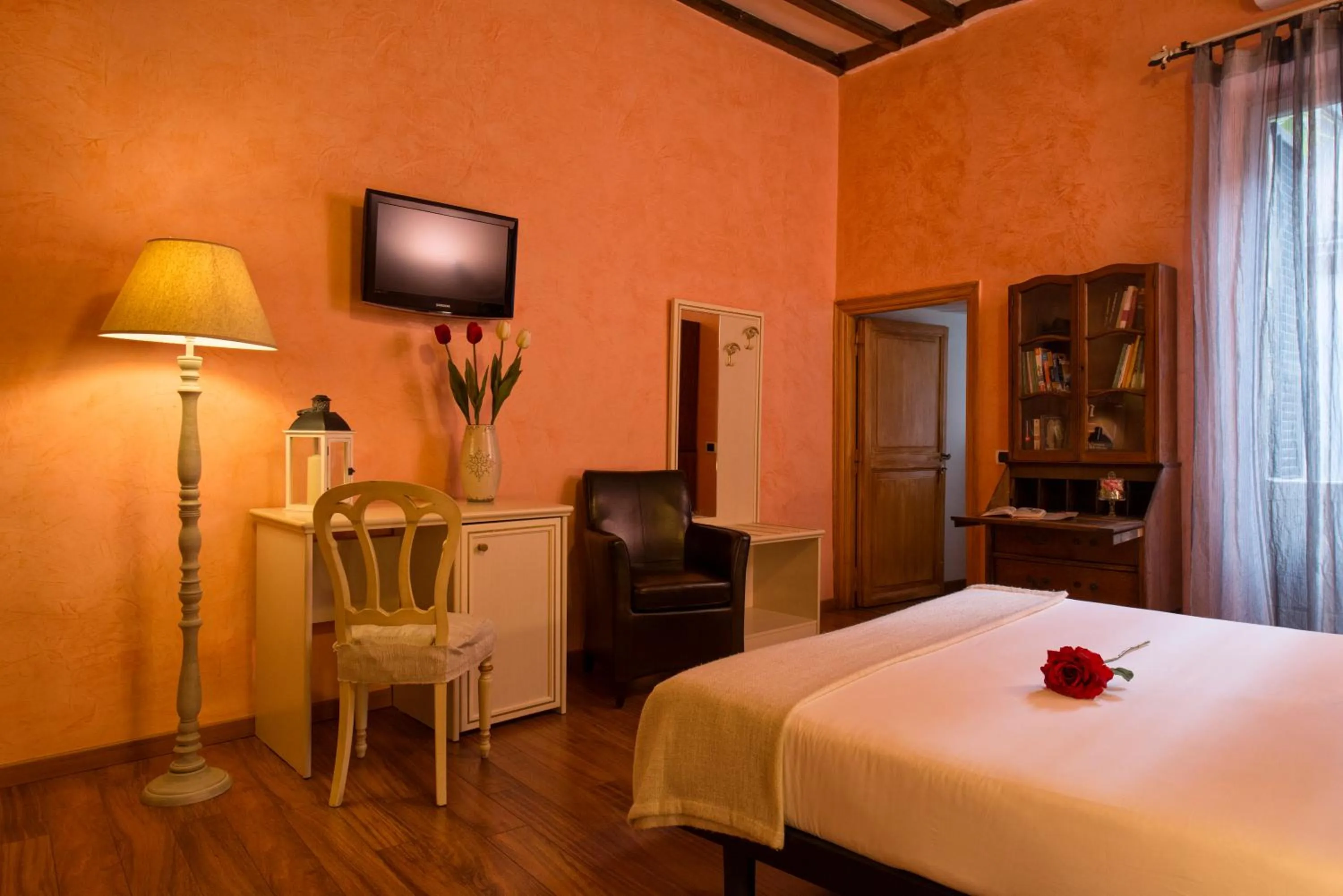 Bedroom, Bed in Navona Tower Relais