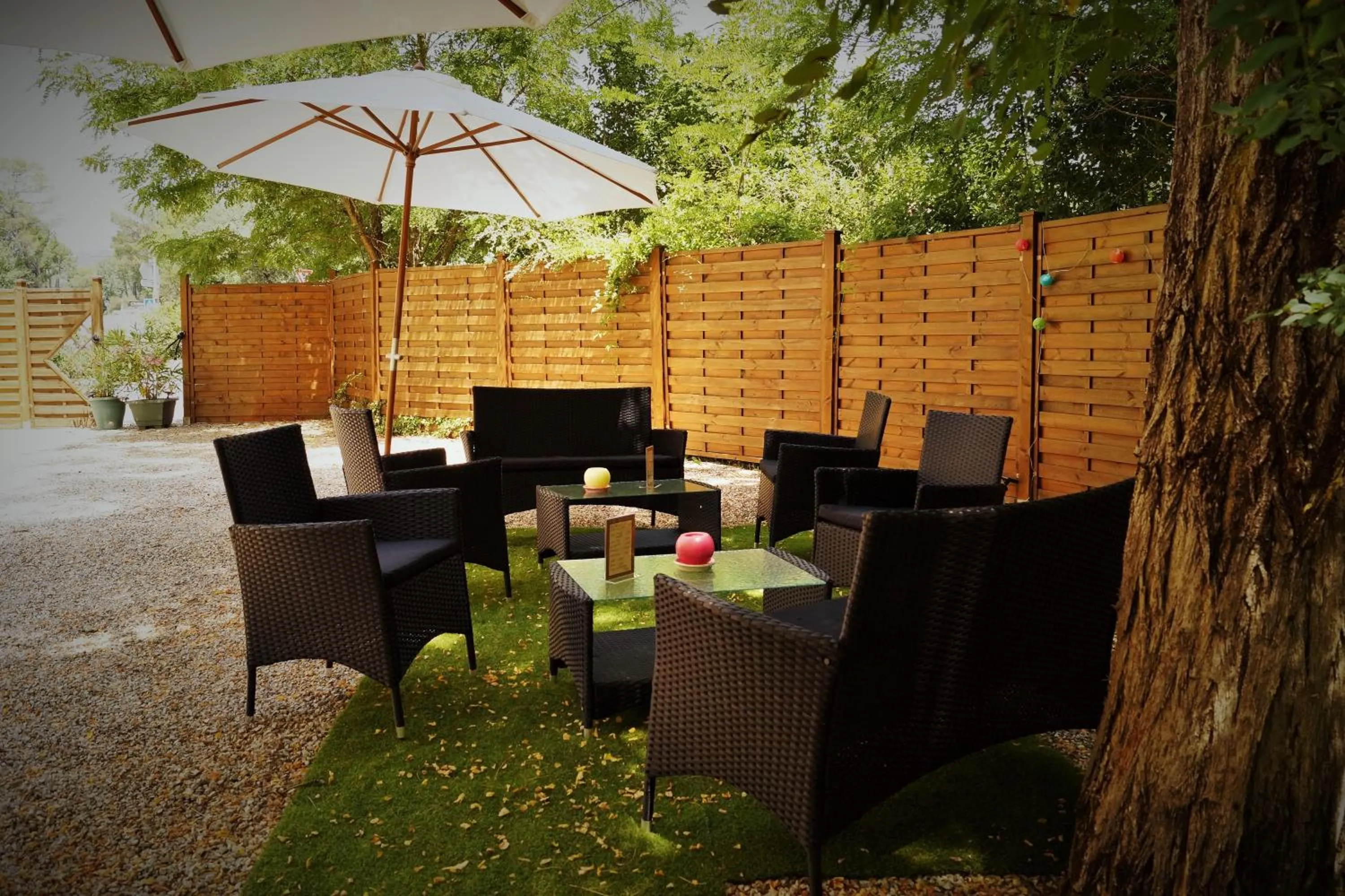 Garden in HUMAN HOTEL RESTAURANT Park