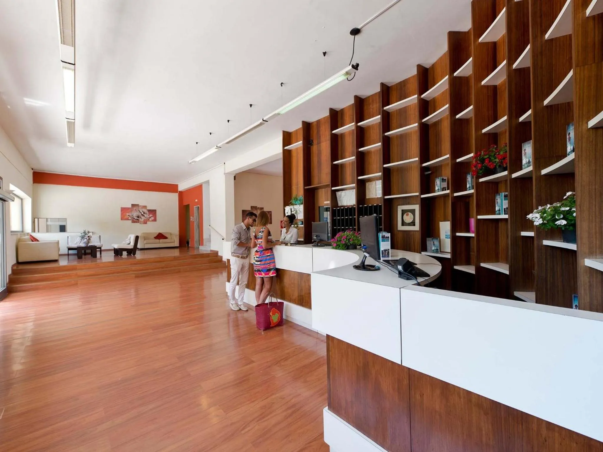Lobby or reception in Albergo Terme Forlenza
