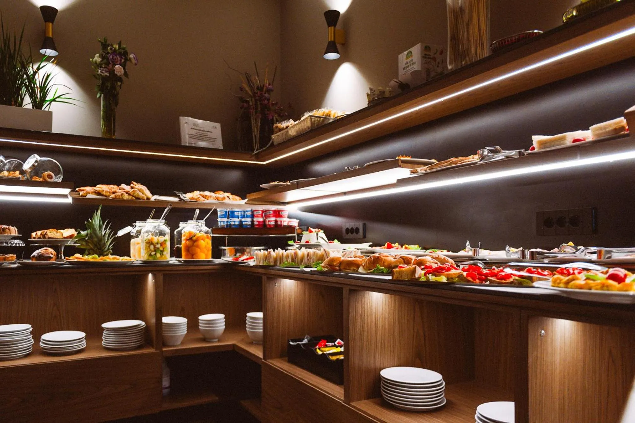 Buffet breakfast in Trevi Collection Hotel - Gruppo Trevi Hotels