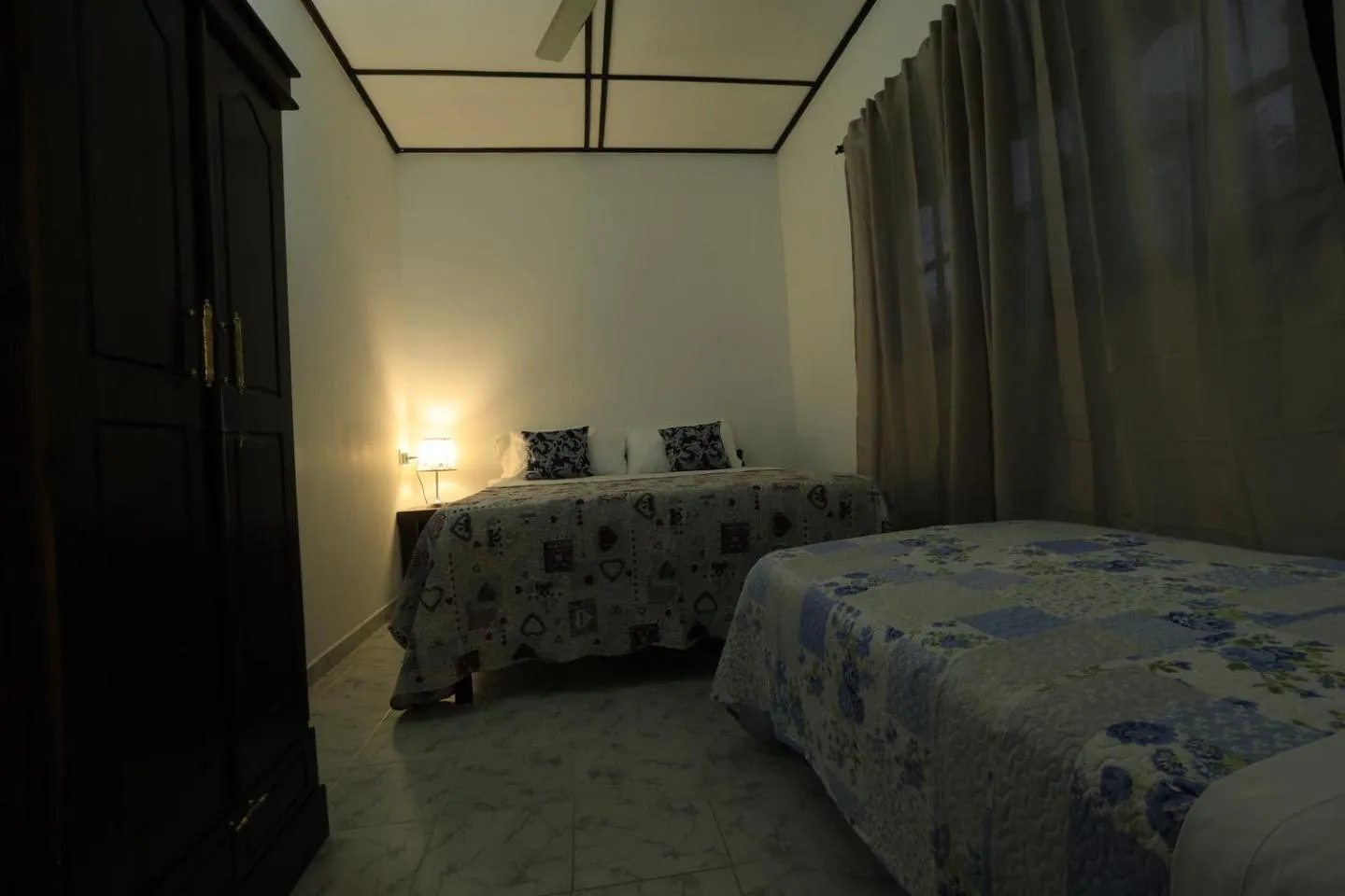 Decorative detail, Bed in Villa Ok