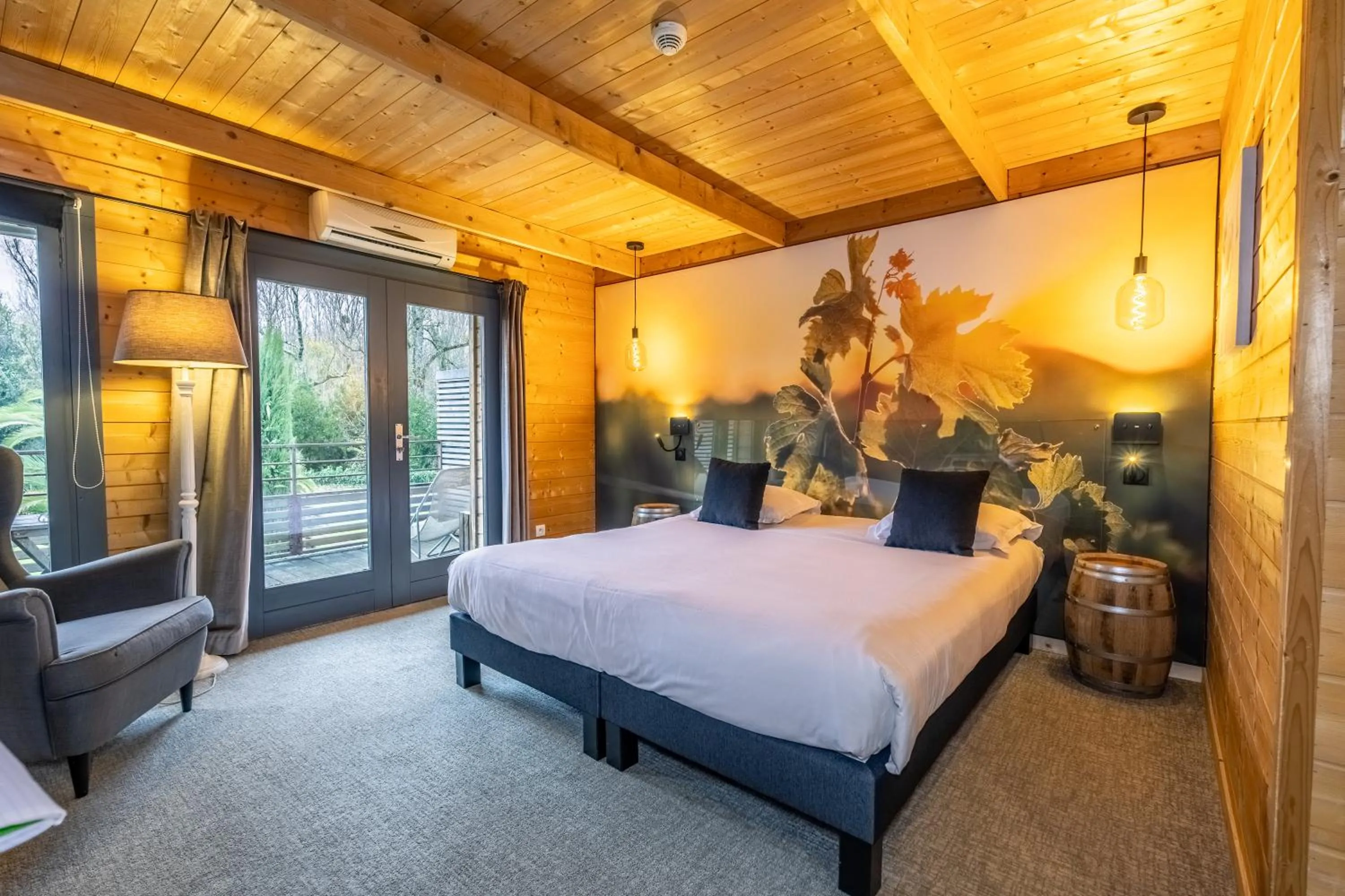 Bed in Hôtel Quai des Pontis