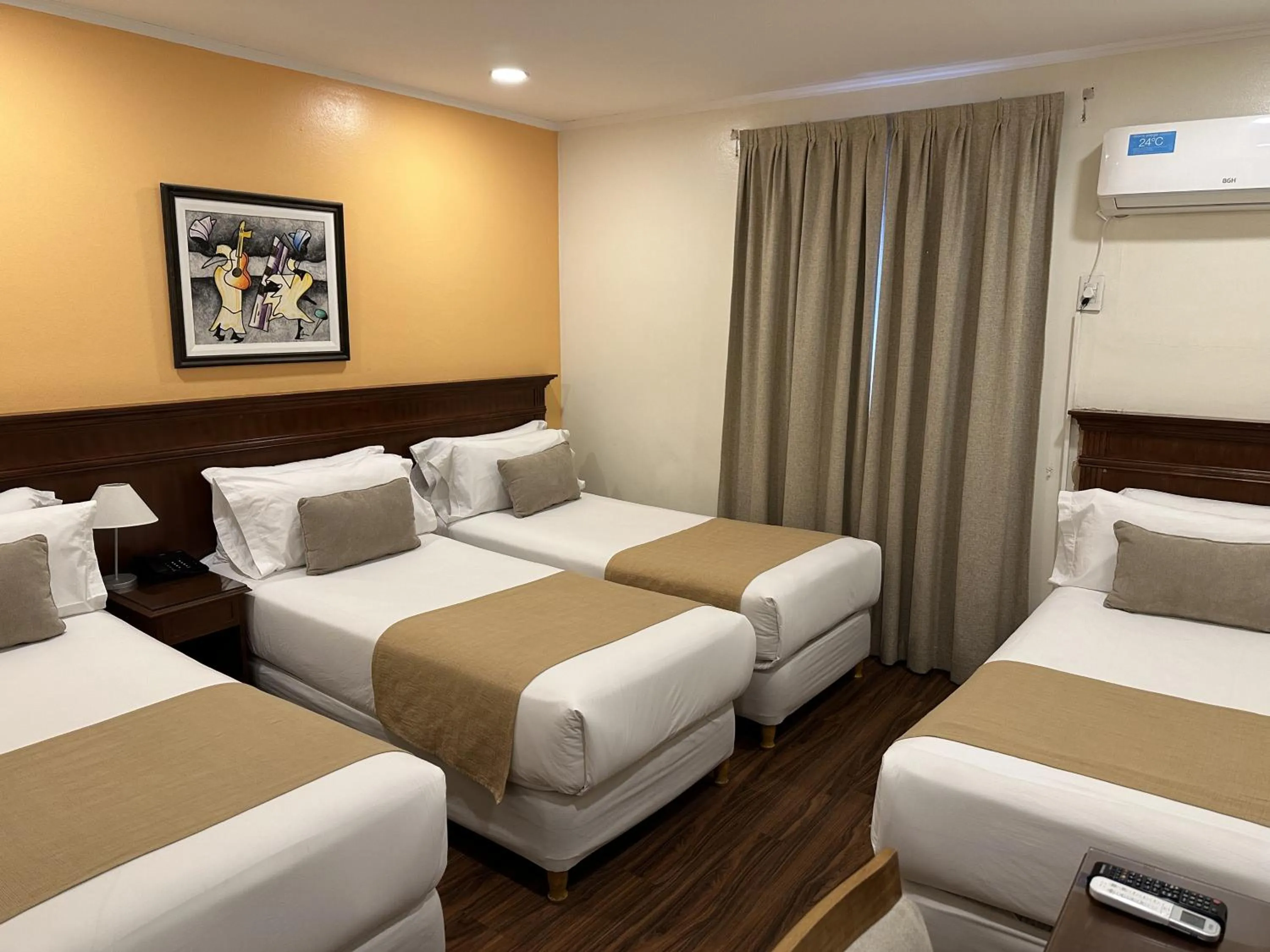 Bed in Ritz Hotel Mendoza