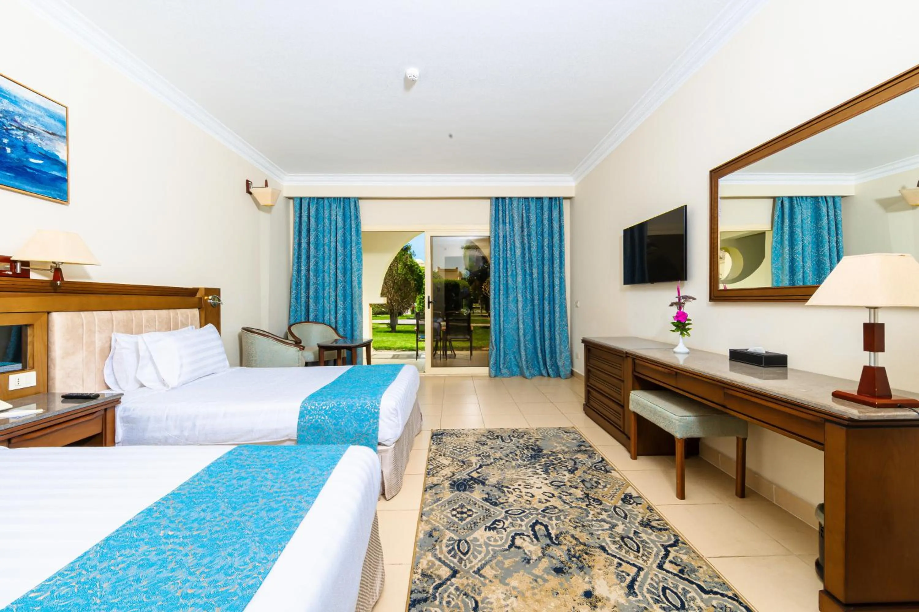 Bedroom, Bed in Serenity Alpha Beach - Ex Serenity Makadi Beach