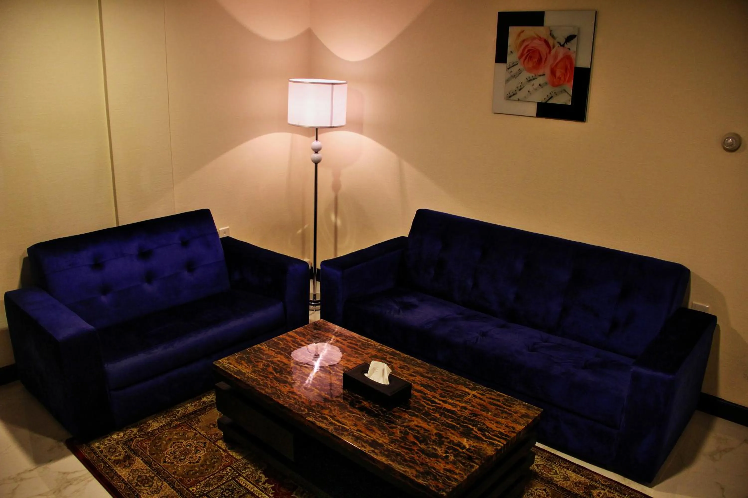 Living room in Bahrain International Hotel