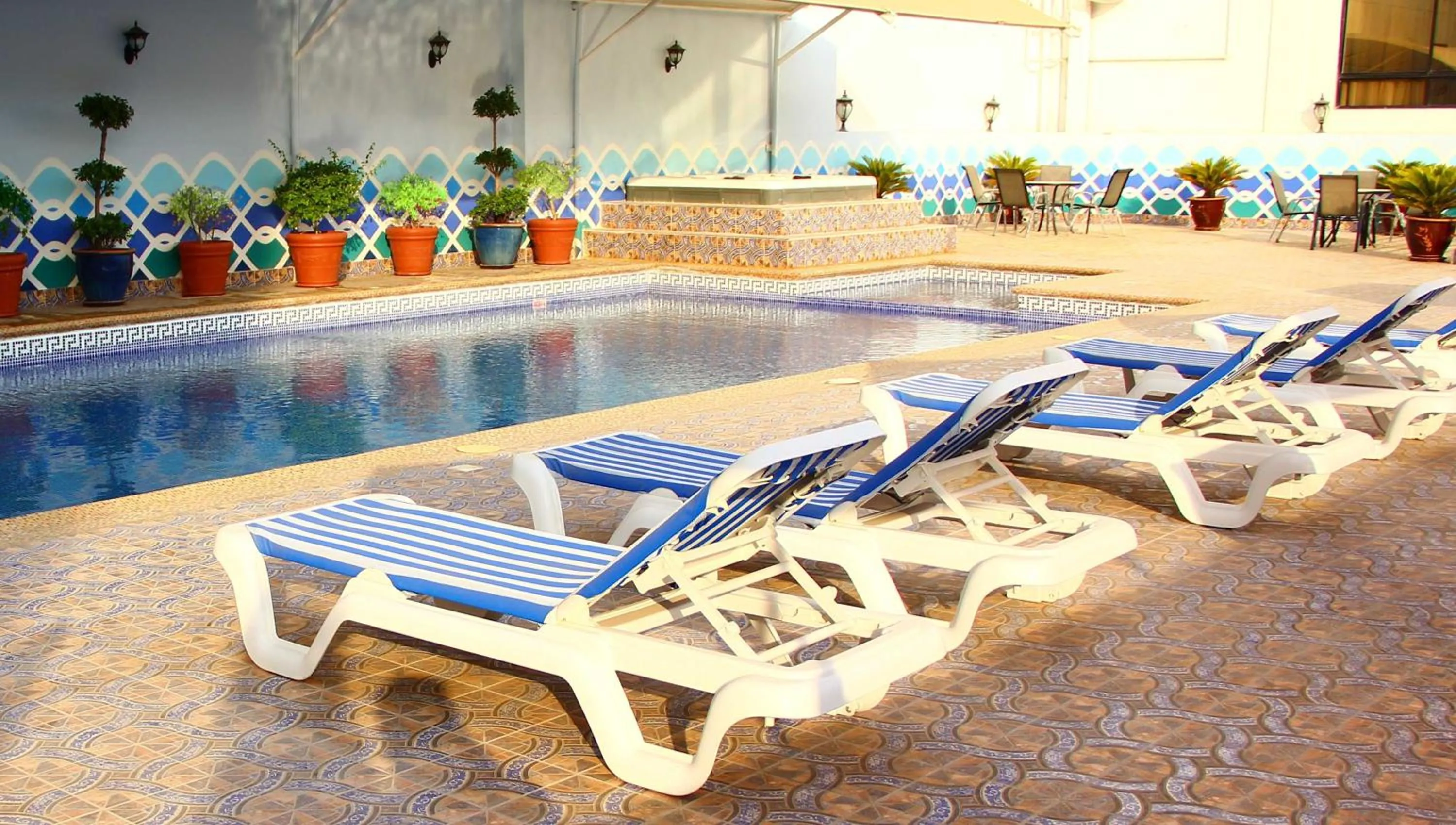 Swimming pool in Bahrain International Hotel