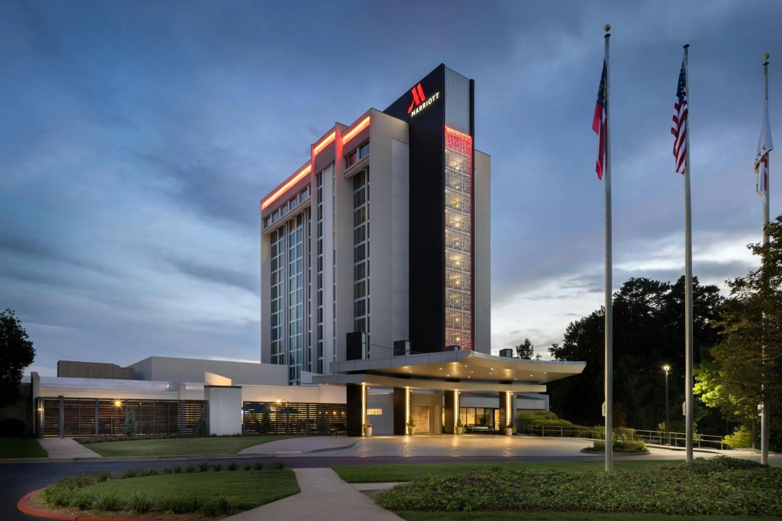 Property building in Atlanta Marriott Perimeter Center