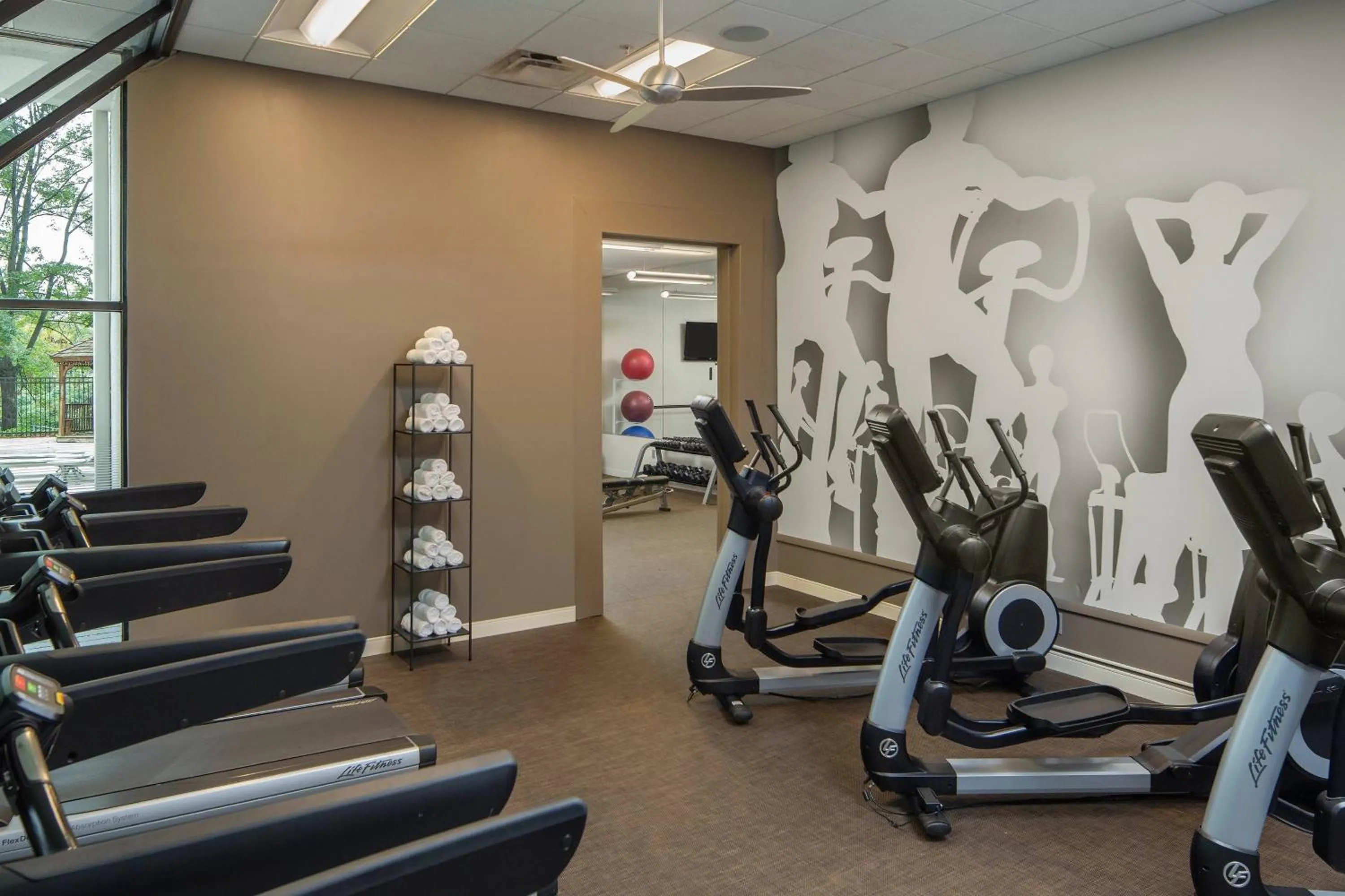 Fitness centre/facilities in Atlanta Marriott Perimeter Center
