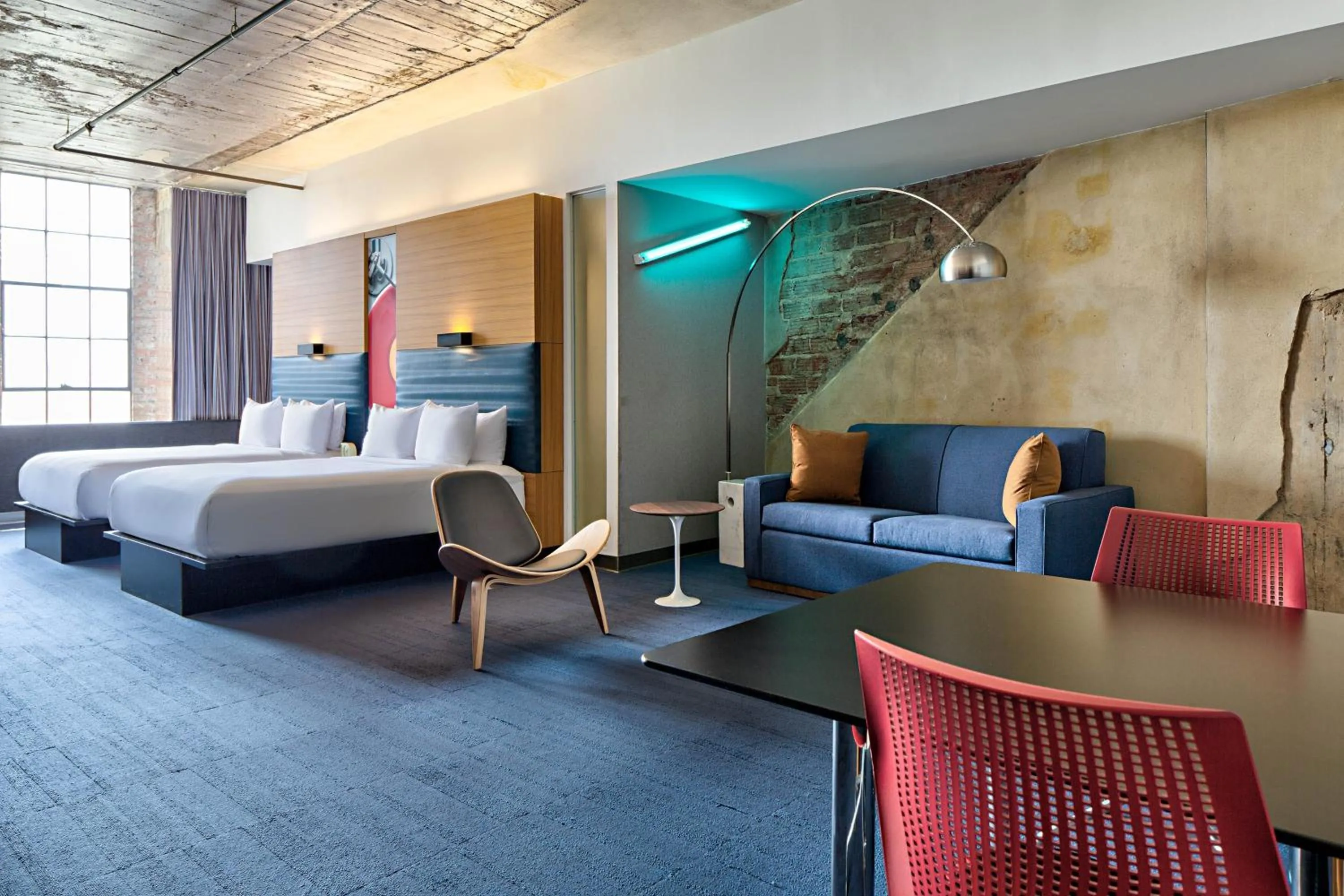 Bedroom, Bed in Aloft Dallas Downtown